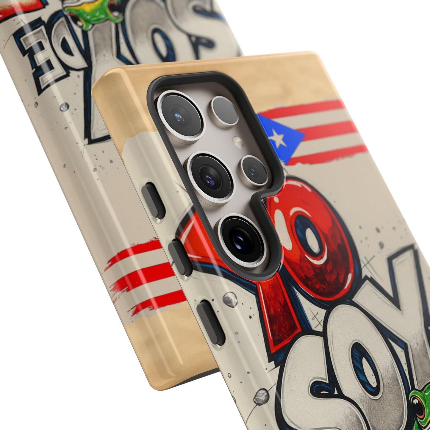 YO SOY DE PFKNR, Cases Phone Case for Unapologetic Style, Gift for Trendsetters, Urban Art Design, Fun Decor for Any Occasion, PUERTO RICO, COQUI