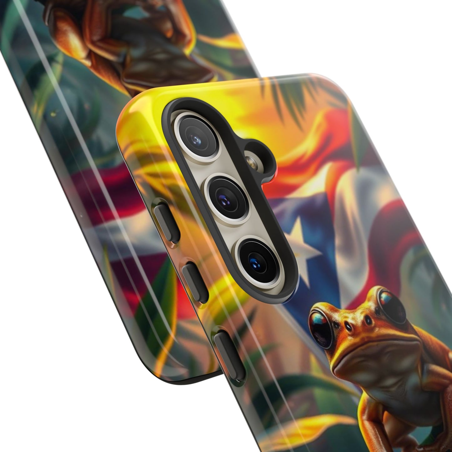 Boricua Coqui Phone Case | Tough Cases | Puerto Rican Pride, Unique Gift, Tropical Vibes, Phone Accessory, Celebration of Culture