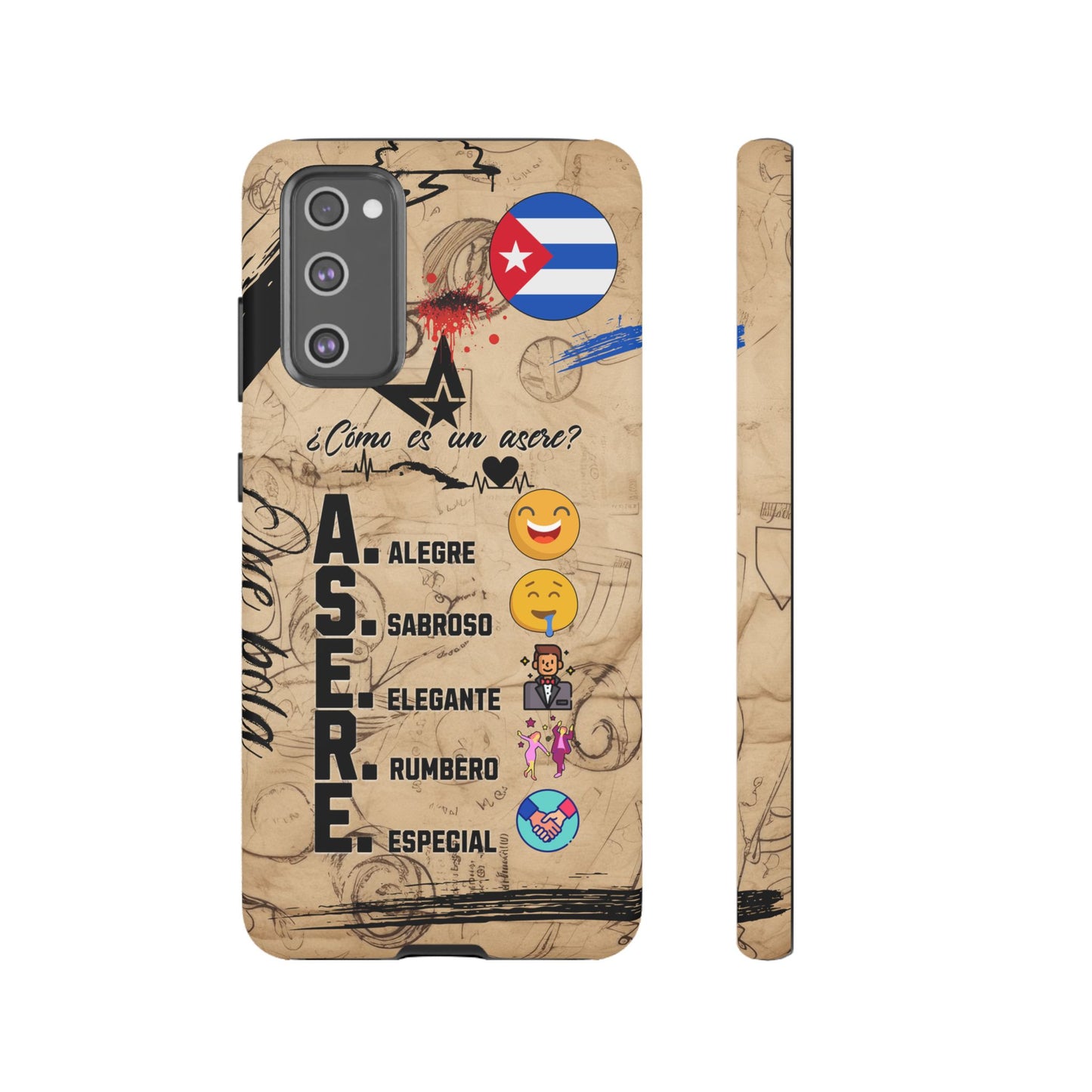 FUNDAS PARA TELEFONOS RESISTENTES A CAIDAS ASERE, CULTURA CUBANA