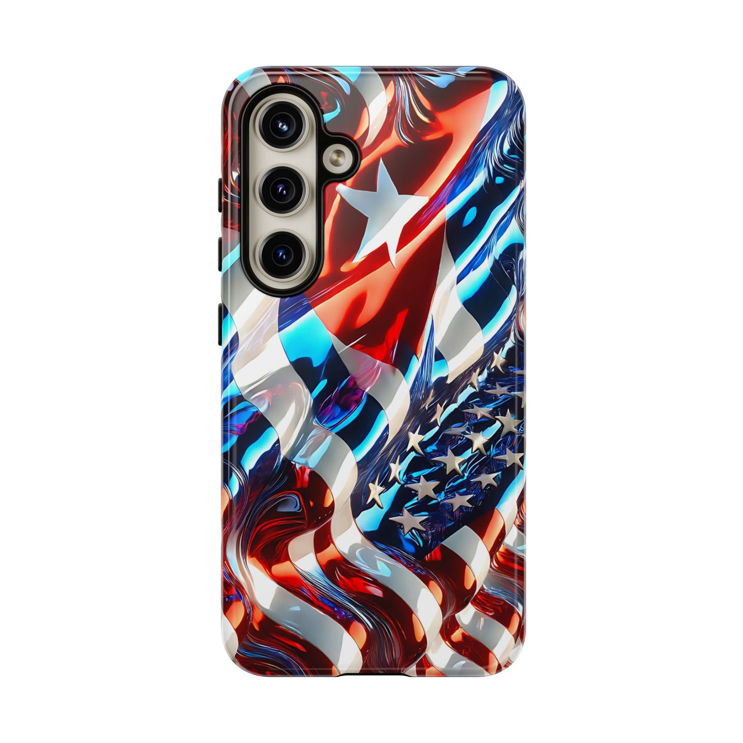 FUNDA PARA TELEFONO BANDERA DE CUBA Y ESTADOS UNIDOS, BRILLO CALIDADI, ASERE