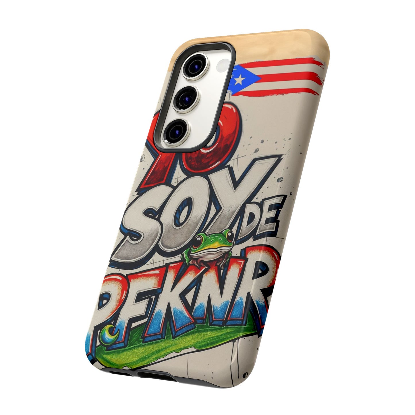 YO SOY DE PFKNR, Cases Phone Case for Unapologetic Style, Gift for Trendsetters, Urban Art Design, Fun Decor for Any Occasion, PUERTO RICO, COQUI