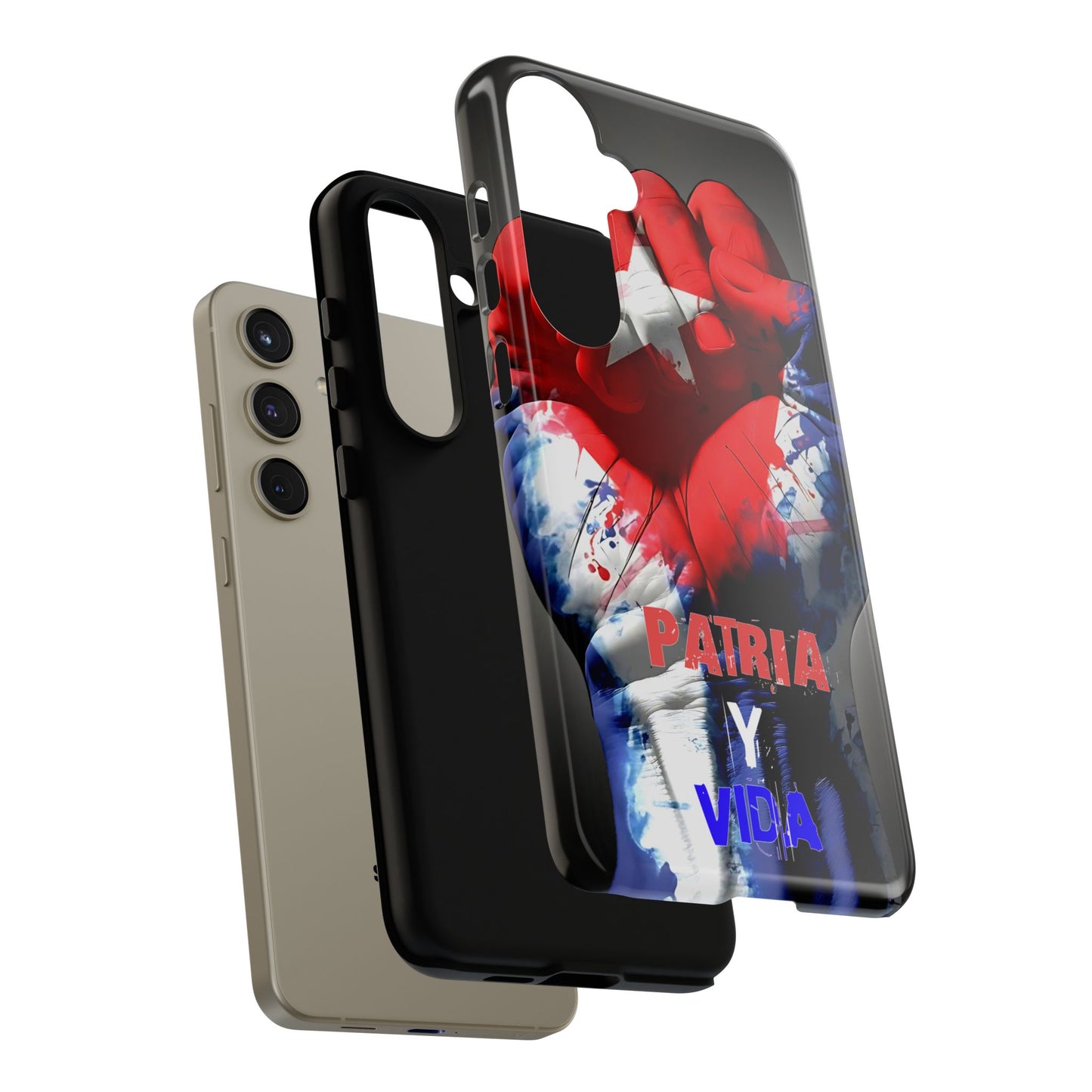 FUNDA PARA TELEFONOS, SAMSUNG, IPHONE, PATRIA Y VIDA, CUBA,