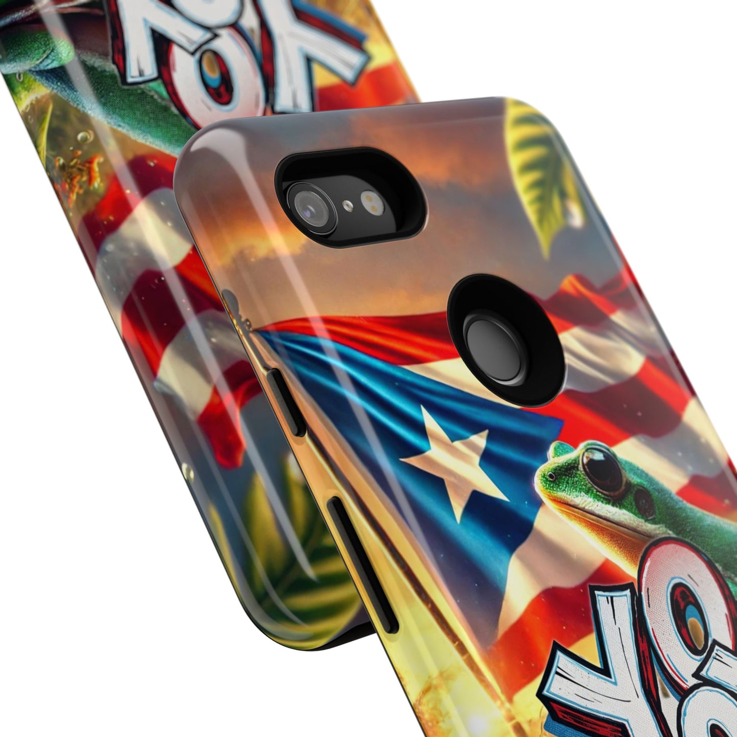 YO SOY DE PFKNR, Puerto Rican Pride Phone Case | Tough Cases, Tropical Vibe, Gift for Him/Her, Celebrations, Travel Enthusiasts, Eco-Friendly,