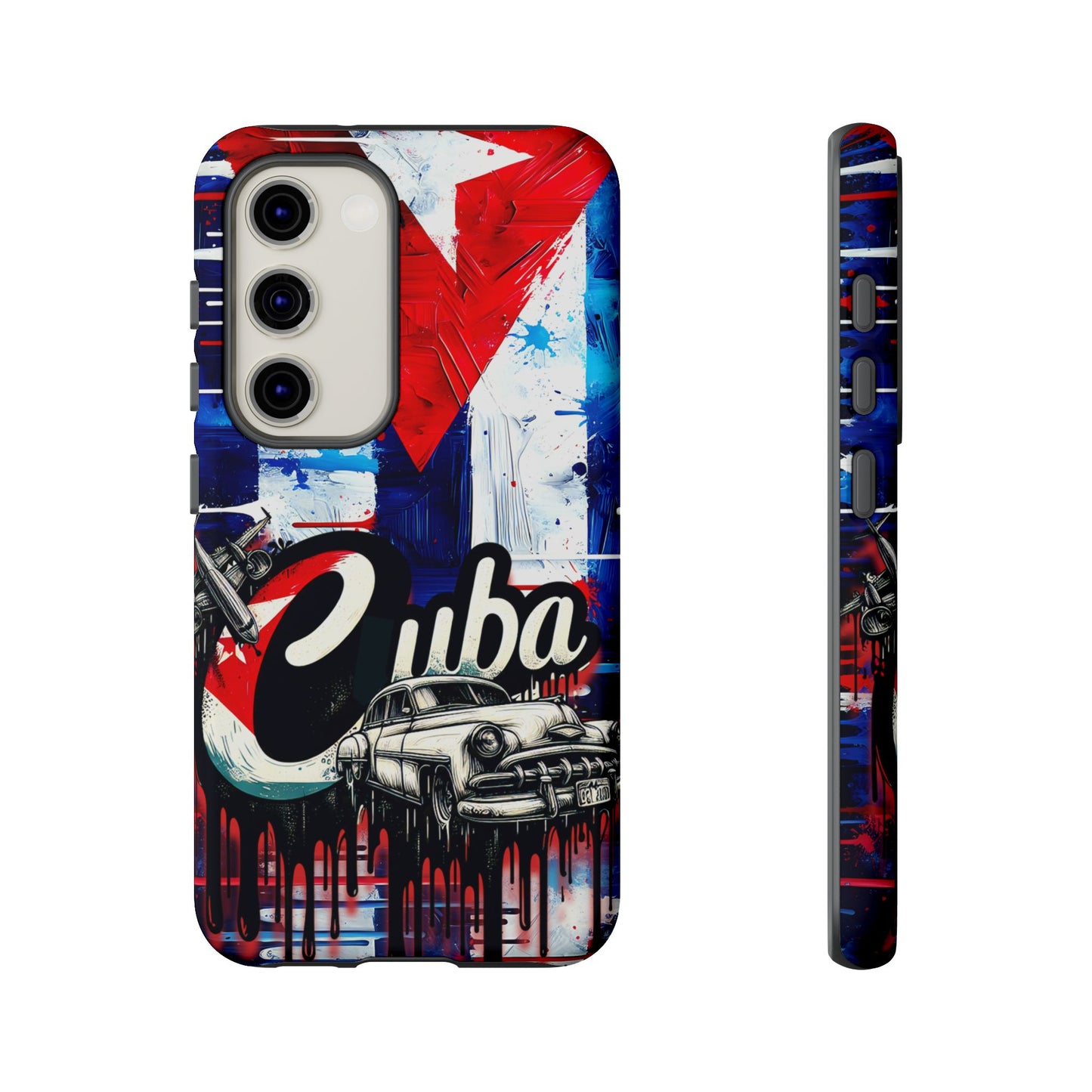 FUNDAS PARA TELEFONOS SAMSUNG, IPHONE, CON BANDERA DE CUBA, COLORES BRILLANTES, COLOTRES VIVOS TELEFONOS PARA CUBA