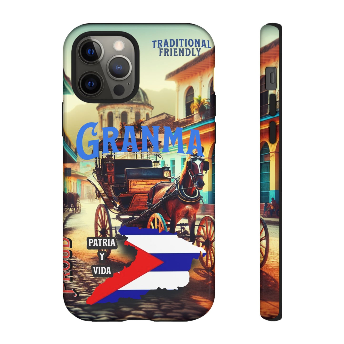 FUNDA DE TELEFONO, GRANMA, CUBA, PATRIA Y VIDA, IPHONE, SAMSUNG