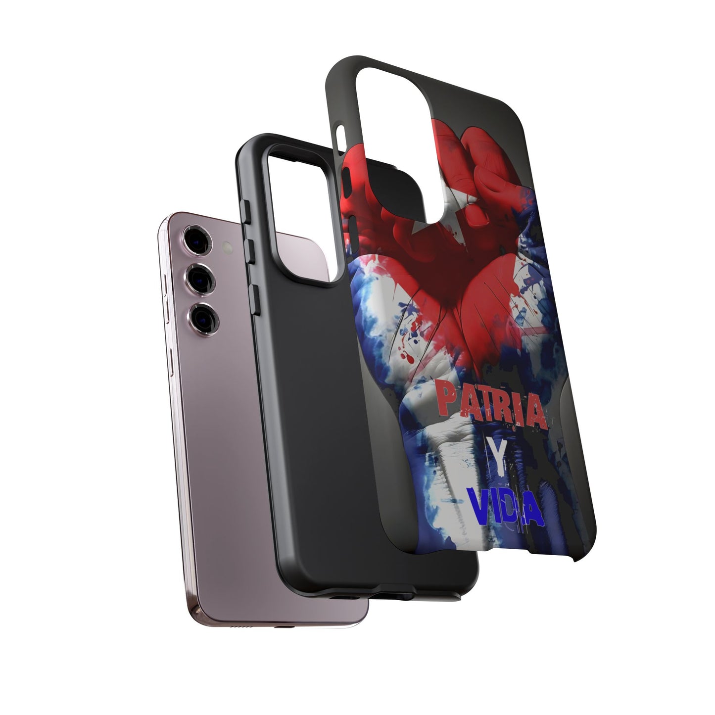 FUNDA PARA TELEFONOS, SAMSUNG, IPHONE, PATRIA Y VIDA, CUBA,