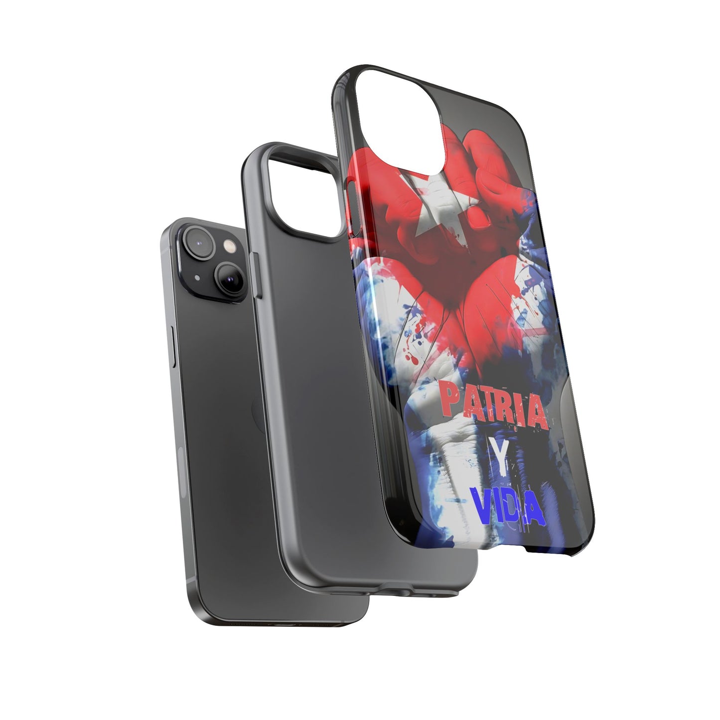 FUNDA PARA TELEFONOS, SAMSUNG, IPHONE, PATRIA Y VIDA, CUBA,