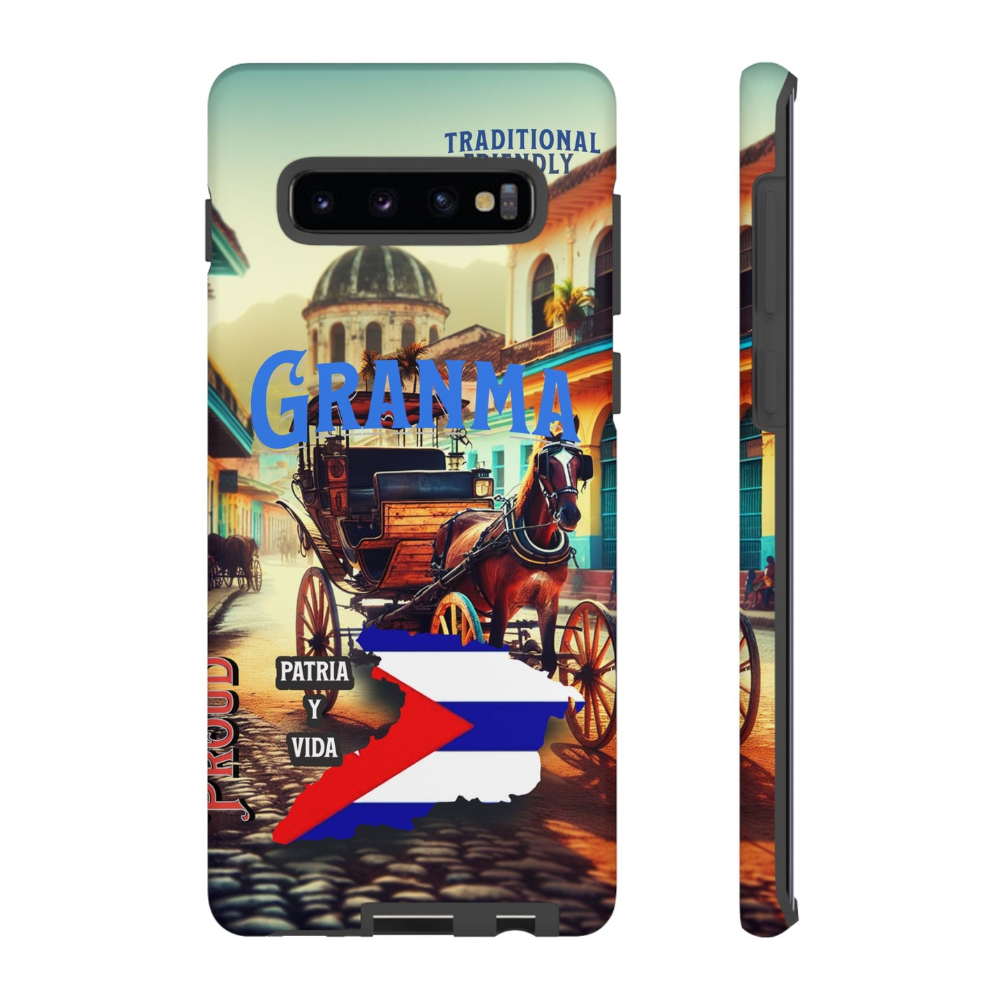 FUNDA DE TELEFONO, GRANMA, CUBA, PATRIA Y VIDA, IPHONE, SAMSUNG