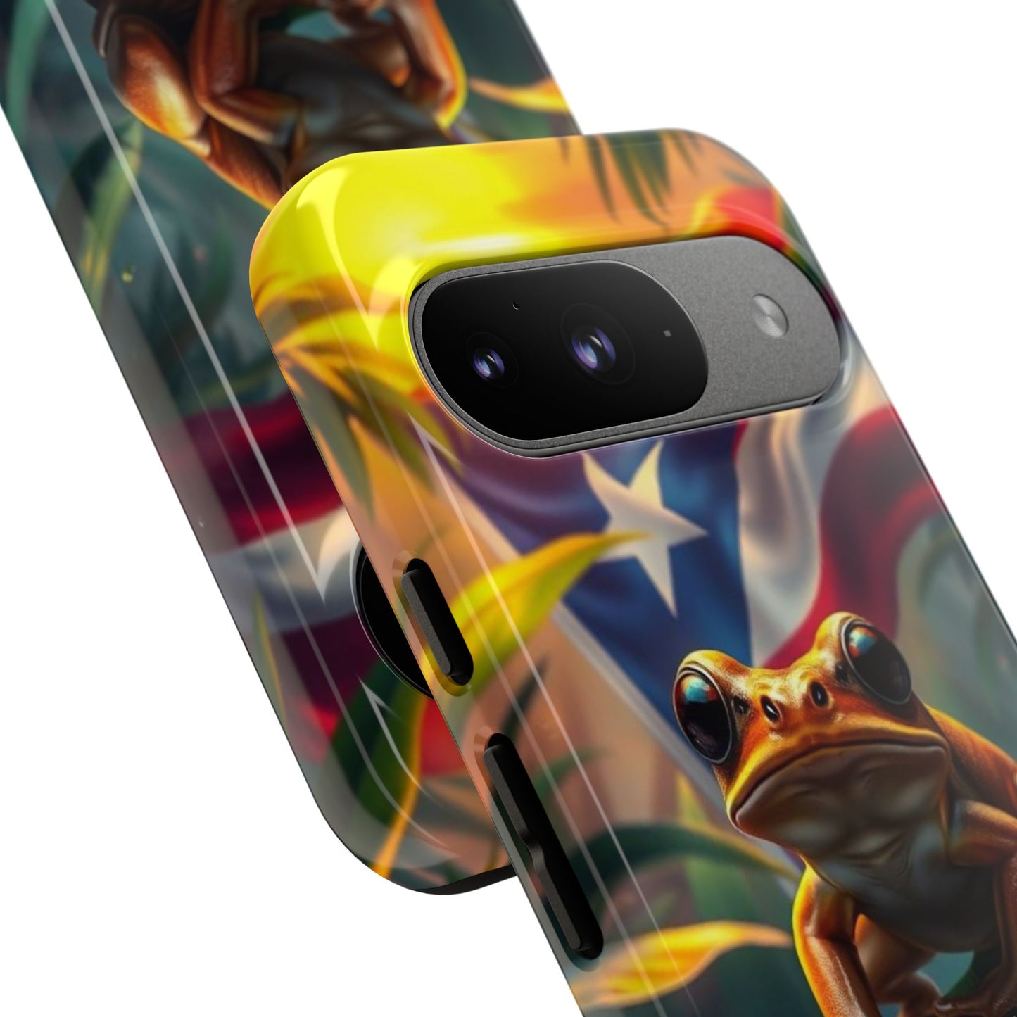 Boricua Coqui Phone Case | Tough Cases | Puerto Rican Pride, Unique Gift, Tropical Vibes, Phone Accessory, Celebration of Culture