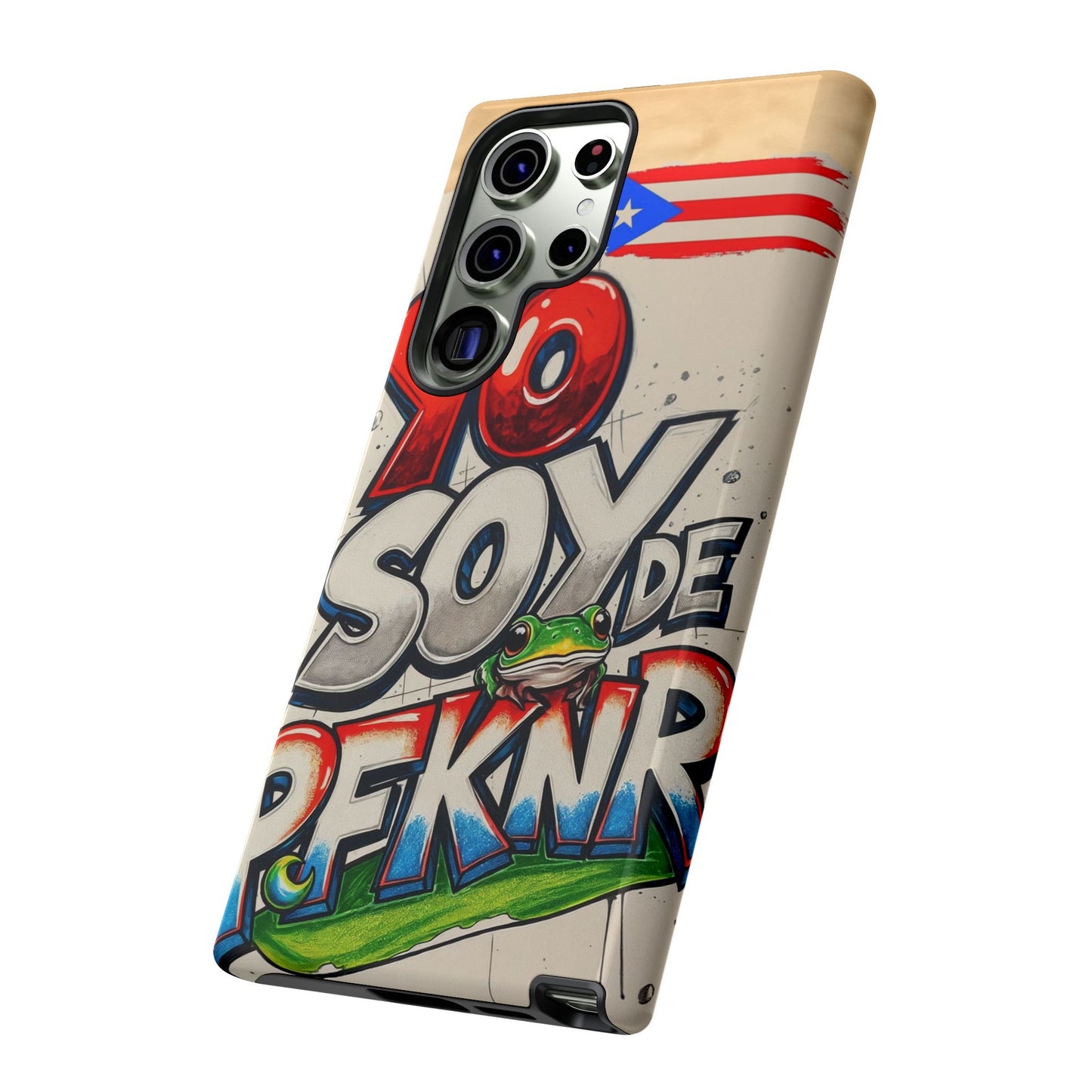 YO SOY DE PFKNR, Cases Phone Case for Unapologetic Style, Gift for Trendsetters, Urban Art Design, Fun Decor for Any Occasion, PUERTO RICO, COQUI