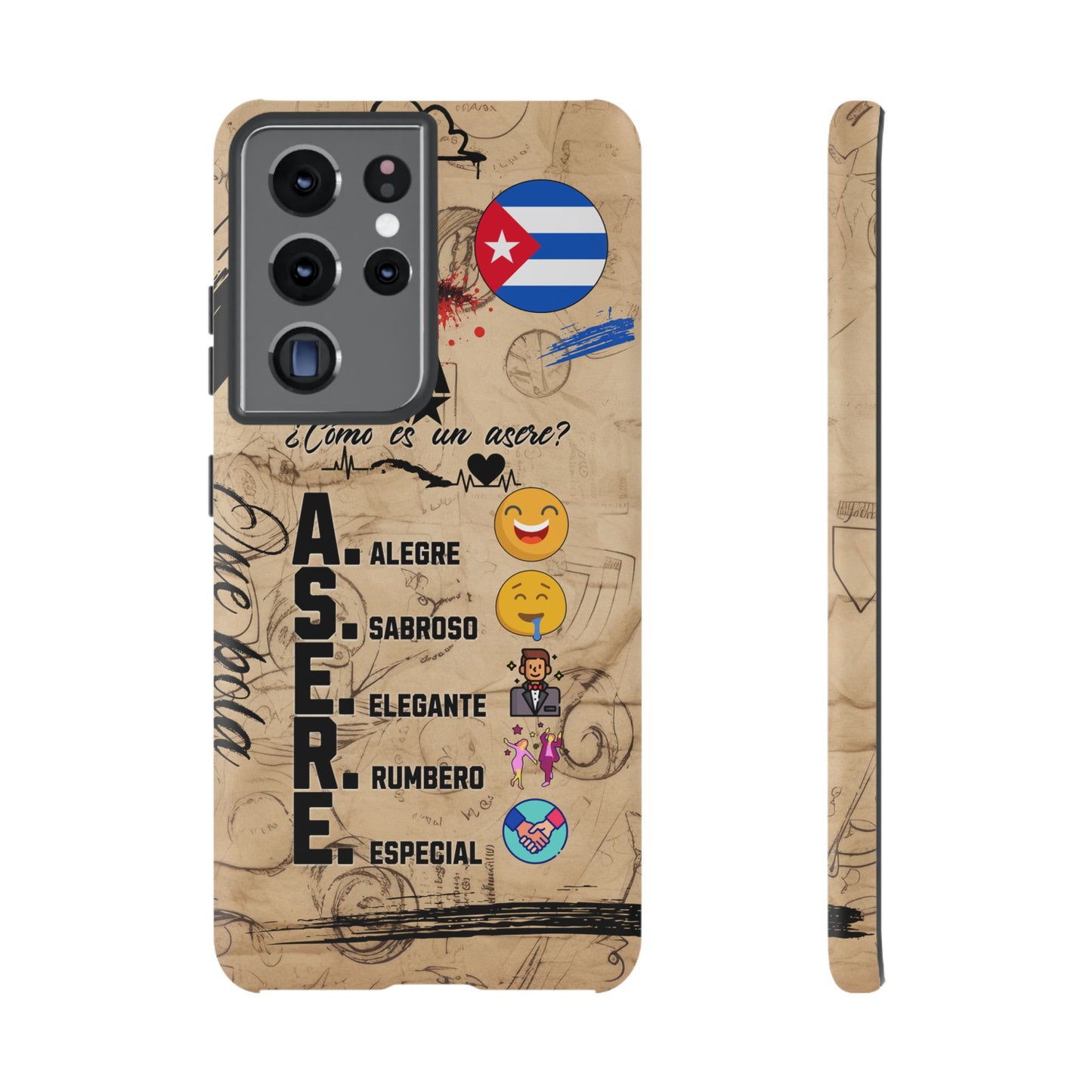 FUNDAS PARA TELEFONOS RESISTENTES A CAIDAS ASERE, CULTURA CUBANA