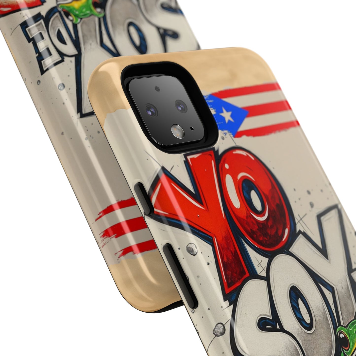 YO SOY DE PFKNR, Cases Phone Case for Unapologetic Style, Gift for Trendsetters, Urban Art Design, Fun Decor for Any Occasion, PUERTO RICO, COQUI