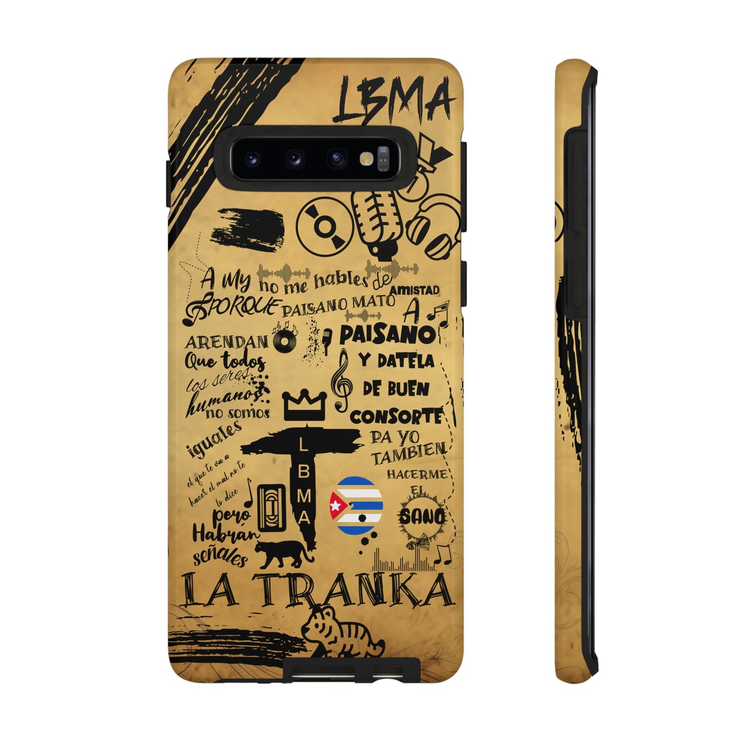 FUNDA PARA TELEFONO, LBMA, TAIGUER, LA TRANKA, ASERE, QUE BOLA,