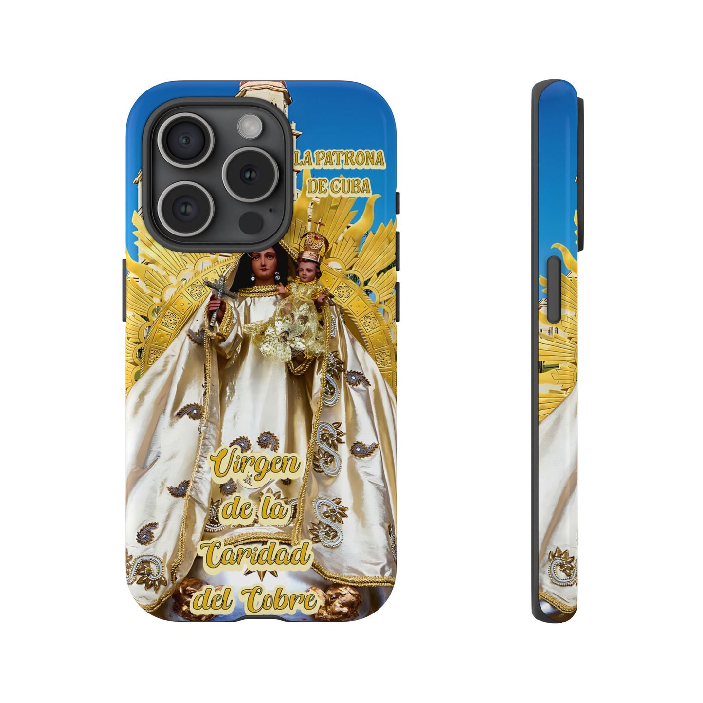 FUNDAS PARA TELEFONOS, CUBA , IPHONE, SAMSUNG, VIRGEN DE LA CARIDAD DEL COBRE, SANTIAGO DE CUBA