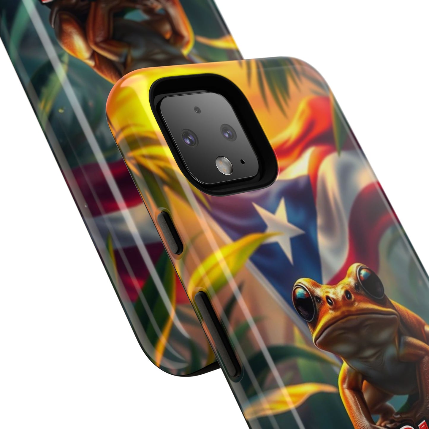Boricua Coqui Phone Case | Tough Cases | Puerto Rican Pride, Unique Gift, Tropical Vibes, Phone Accessory, Celebration of Culture