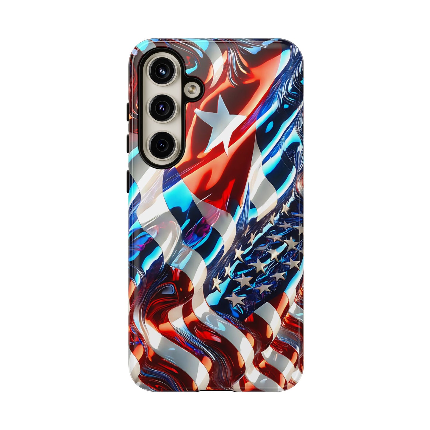 FUNDA PARA TELEFONO BANDERA DE CUBA Y ESTADOS UNIDOS, BRILLO CALIDADI, ASERE