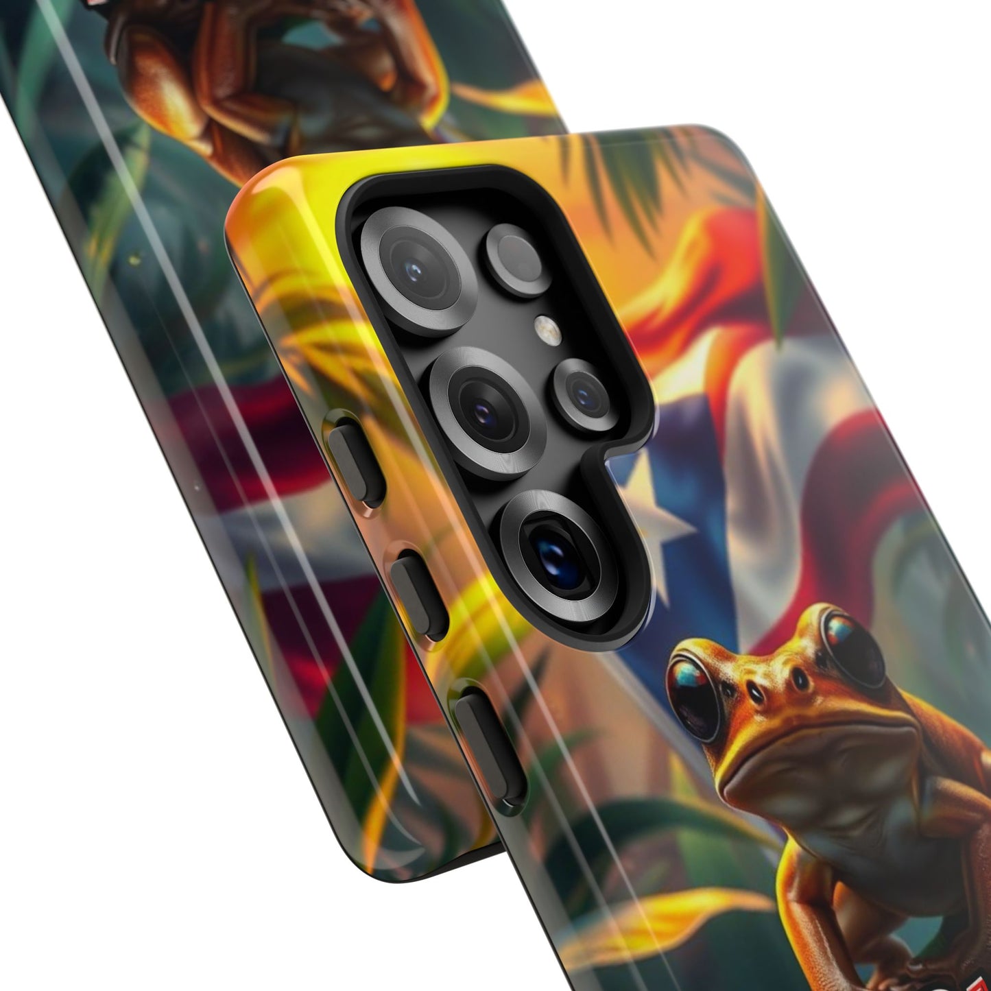 Boricua Coqui Phone Case | Tough Cases | Puerto Rican Pride, Unique Gift, Tropical Vibes, Phone Accessory, Celebration of Culture