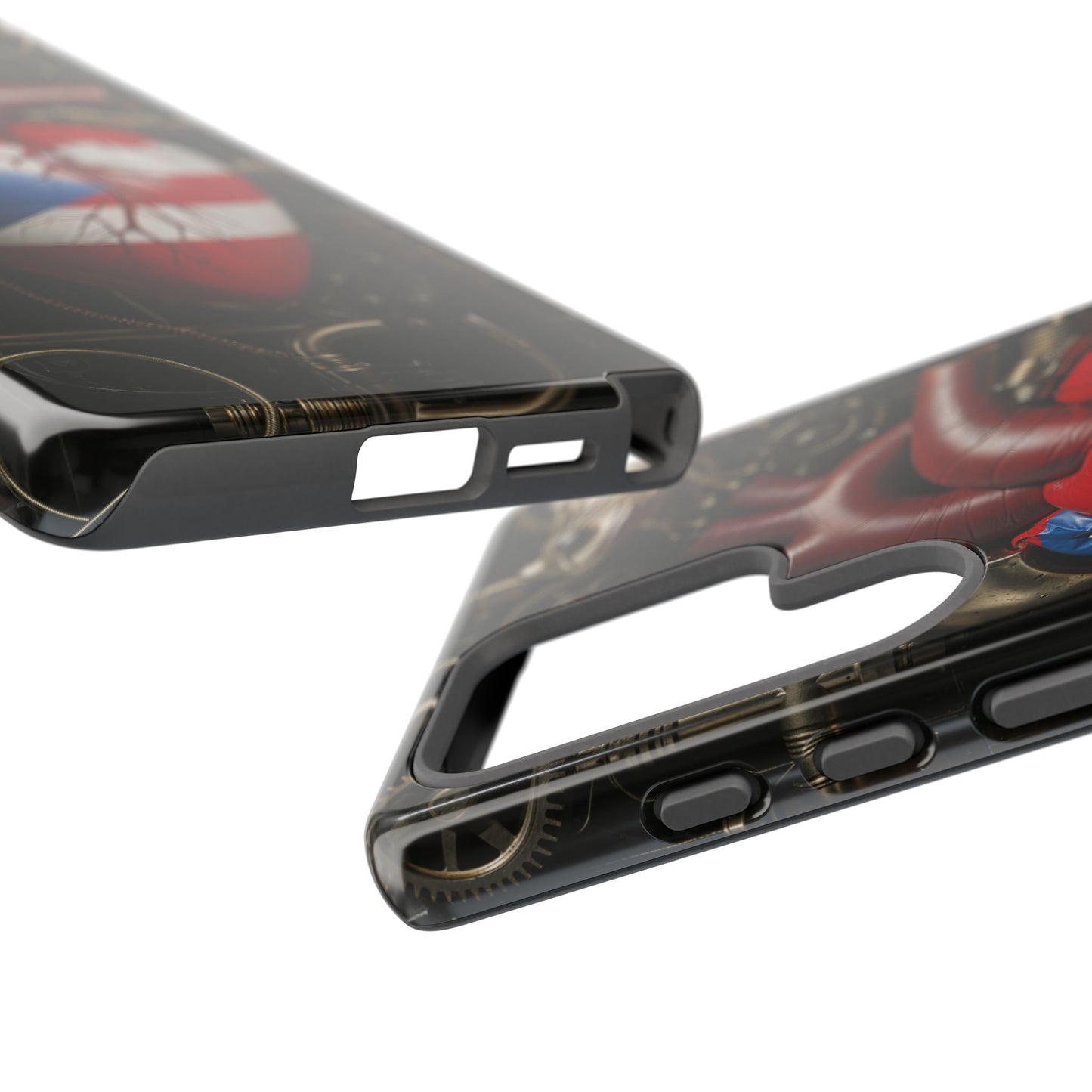 Artistic Phone Case CORAZON DE PUERTO RICO, Tough Cases for Music Lovers, Unique Accessories for Gifts, Heart and Puerto Rican Pride, Stylish Phone Covers