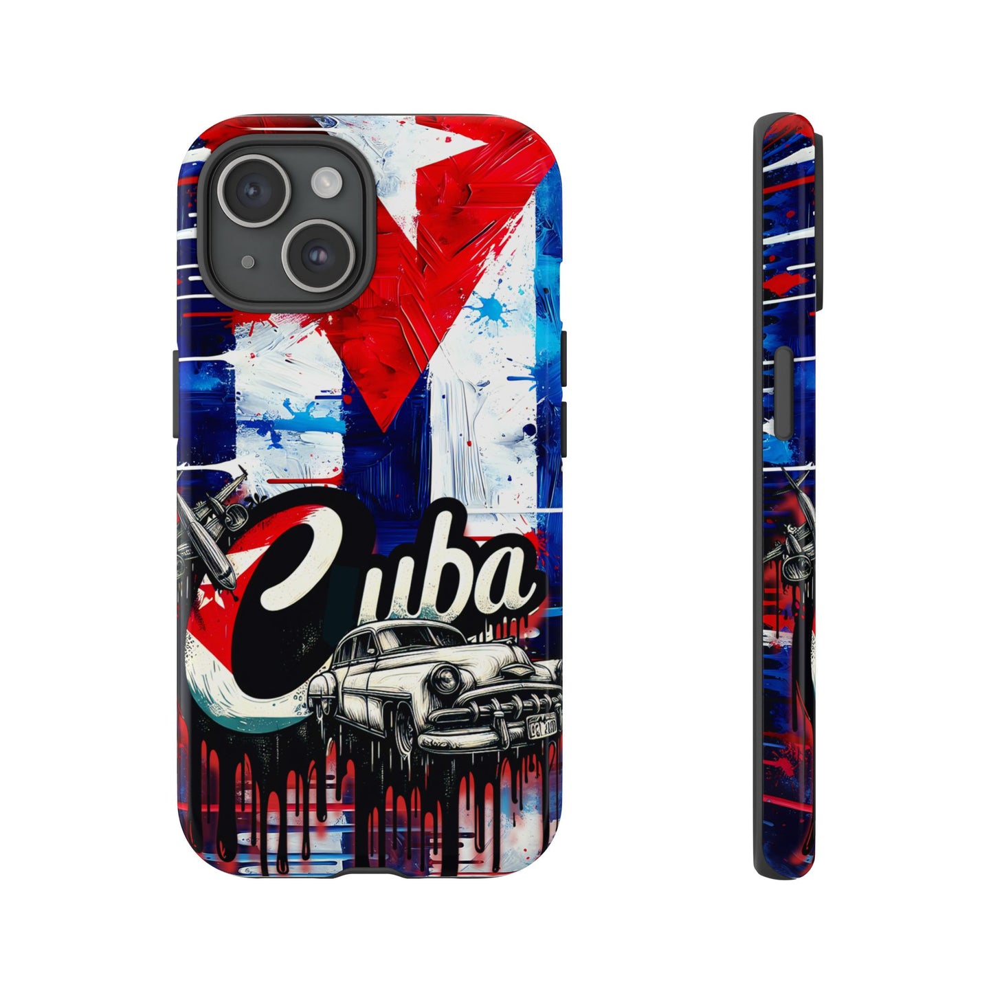 FUNDAS PARA TELEFONOS SAMSUNG, IPHONE, CON BANDERA DE CUBA, COLORES BRILLANTES, COLOTRES VIVOS TELEFONOS PARA CUBA