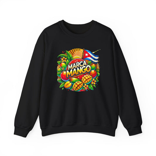 MARCA MANGO, CUBAN, CULTURA,Unisex Heavy Blend™ Crewneck Sweatshirt, ASERE, PARA CUBANOS, REGALOS PARA CUBANOS, AMIGOS CUBANOS, MEJORES AMIGOS CUBANOS, REGALOS