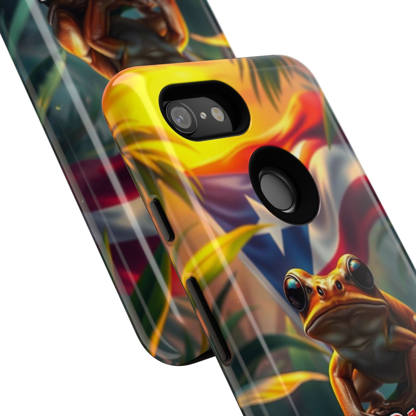 Boricua Coqui Phone Case | Tough Cases | Puerto Rican Pride, Unique Gift, Tropical Vibes, Phone Accessory, Celebration of Culture