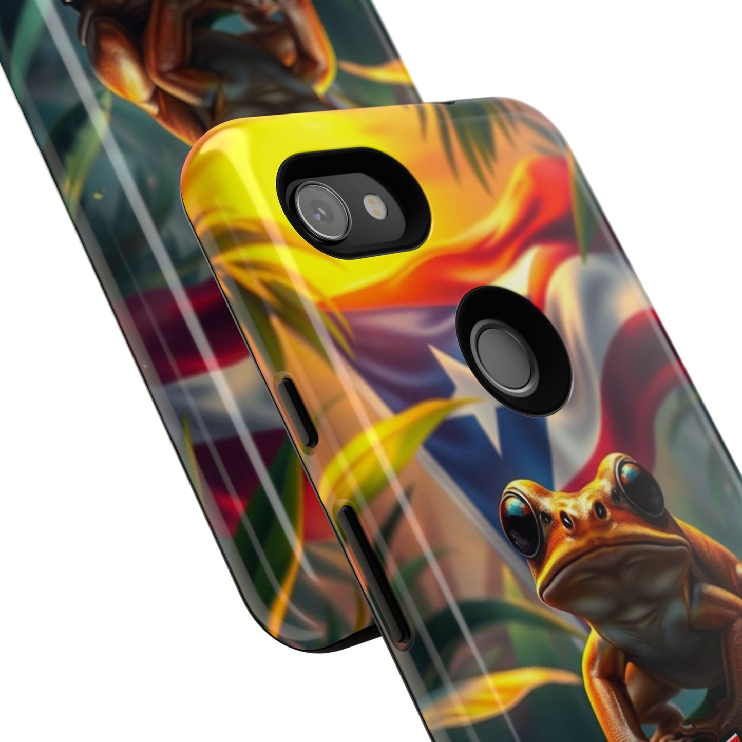 Boricua Coqui Phone Case | Tough Cases | Puerto Rican Pride, Unique Gift, Tropical Vibes, Phone Accessory, Celebration of Culture