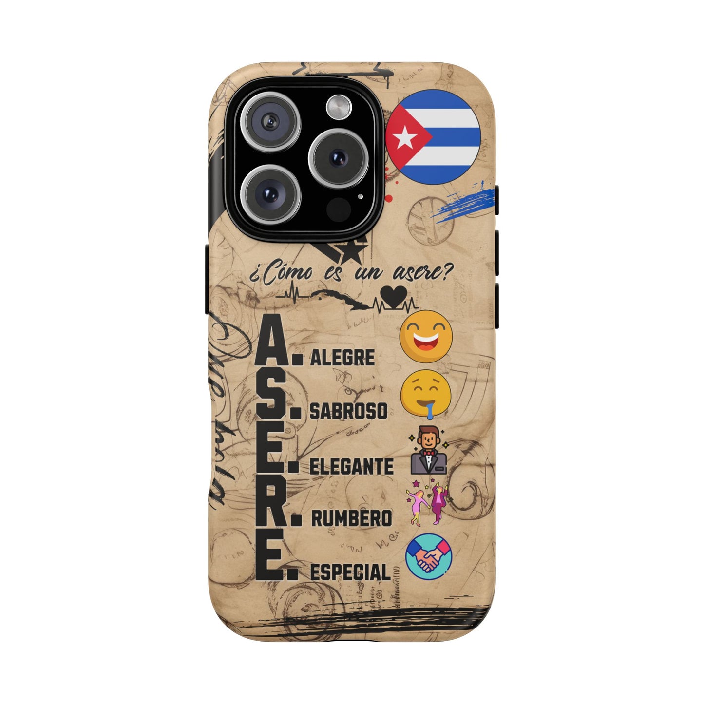 FUNDAS PARA TELEFONOS RESISTENTES A CAIDAS ASERE, CULTURA CUBANA