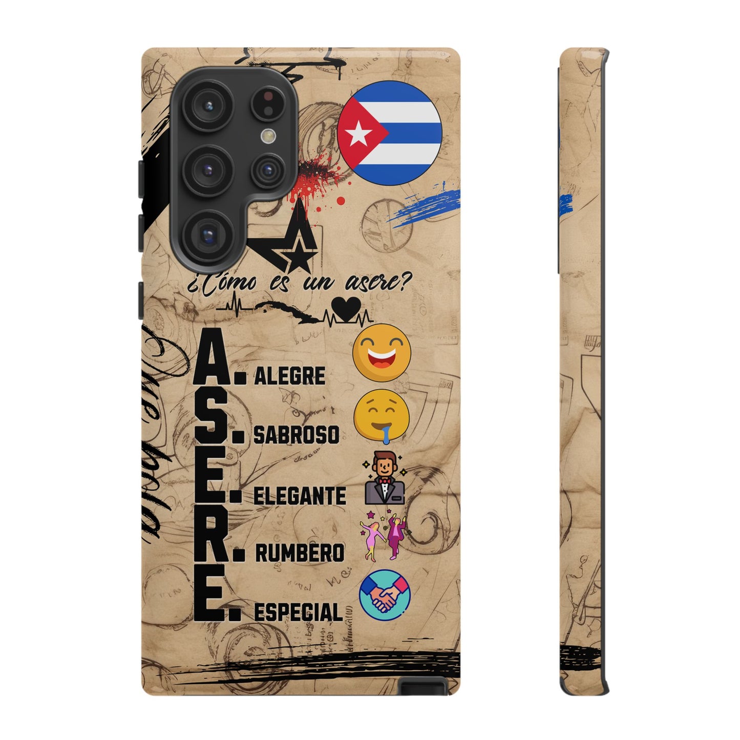 FUNDAS PARA TELEFONOS RESISTENTES A CAIDAS ASERE, CULTURA CUBANA