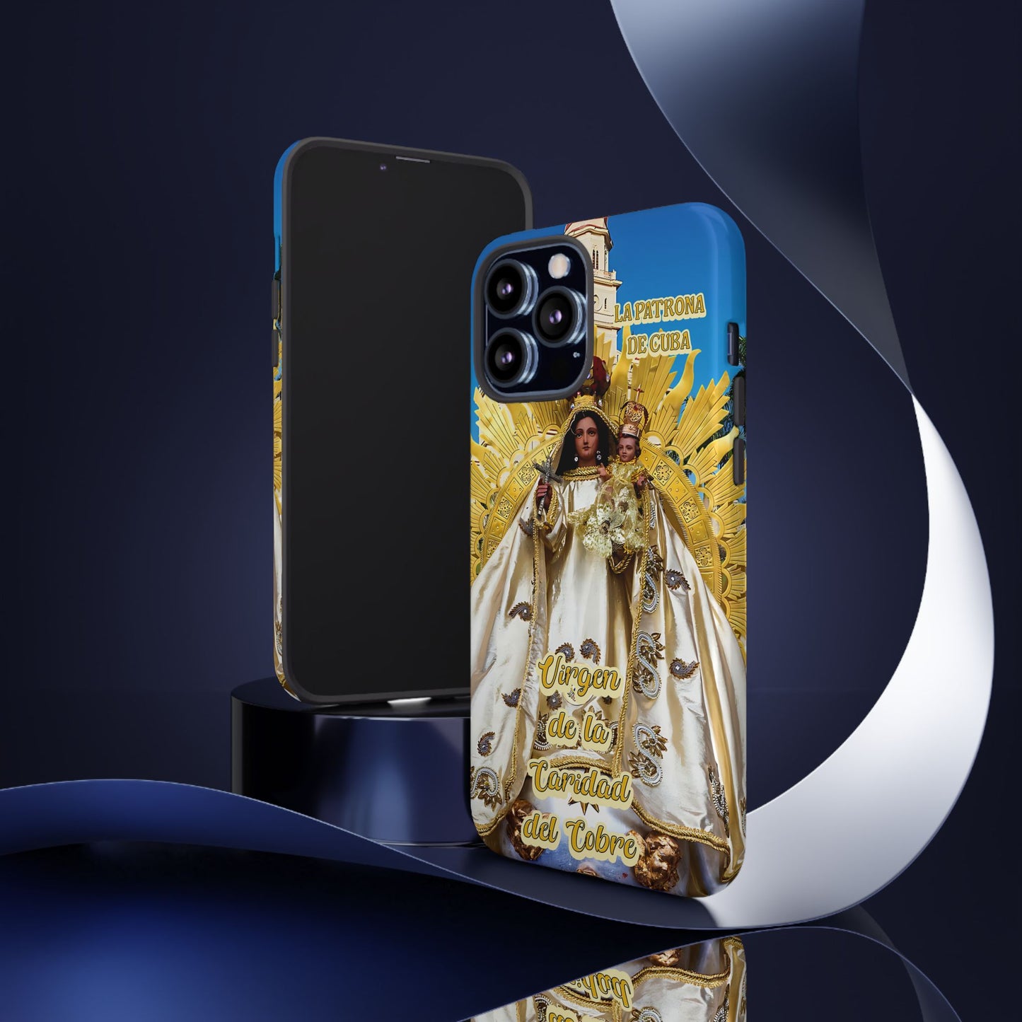 FUNDAS PARA TELEFONOS, CUBA , IPHONE, SAMSUNG, VIRGEN DE LA CARIDAD DEL COBRE, SANTIAGO DE CUBA