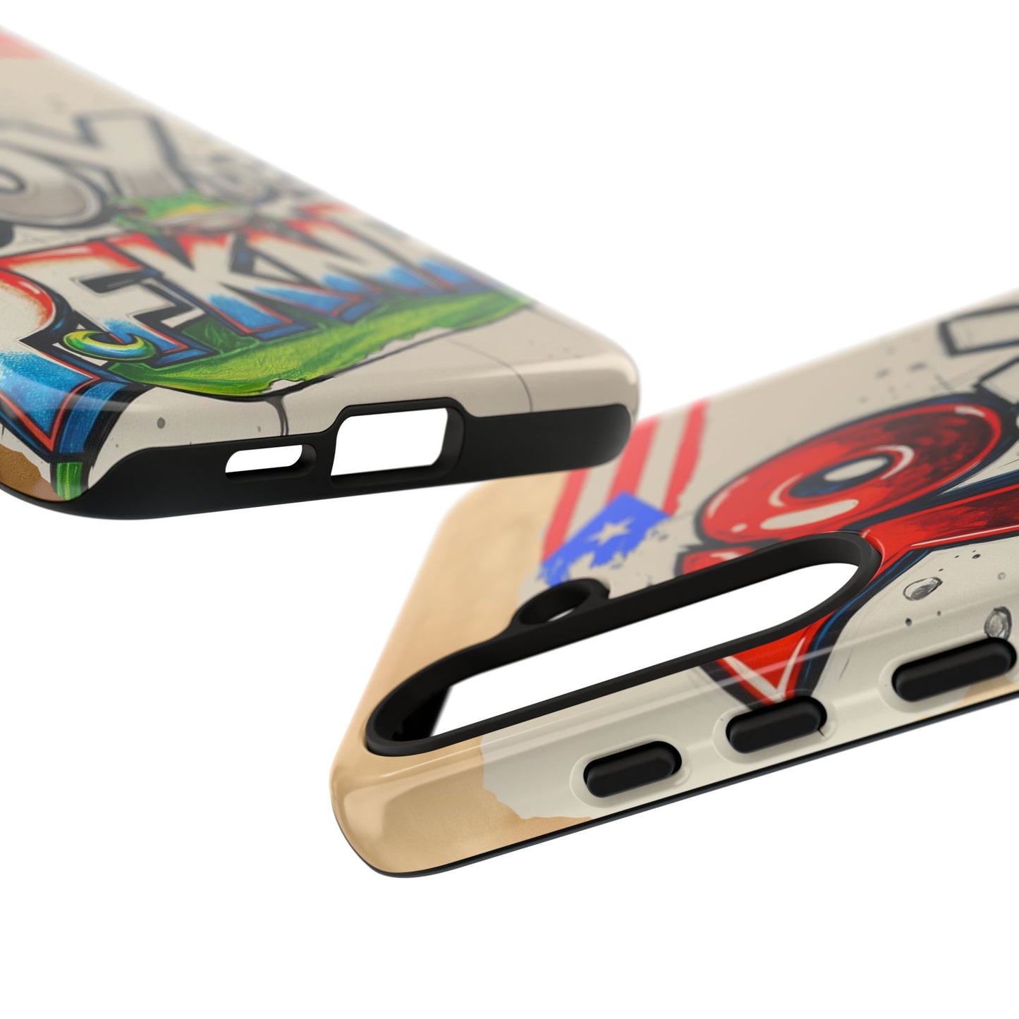 YO SOY DE PFKNR, Cases Phone Case for Unapologetic Style, Gift for Trendsetters, Urban Art Design, Fun Decor for Any Occasion, PUERTO RICO, COQUI