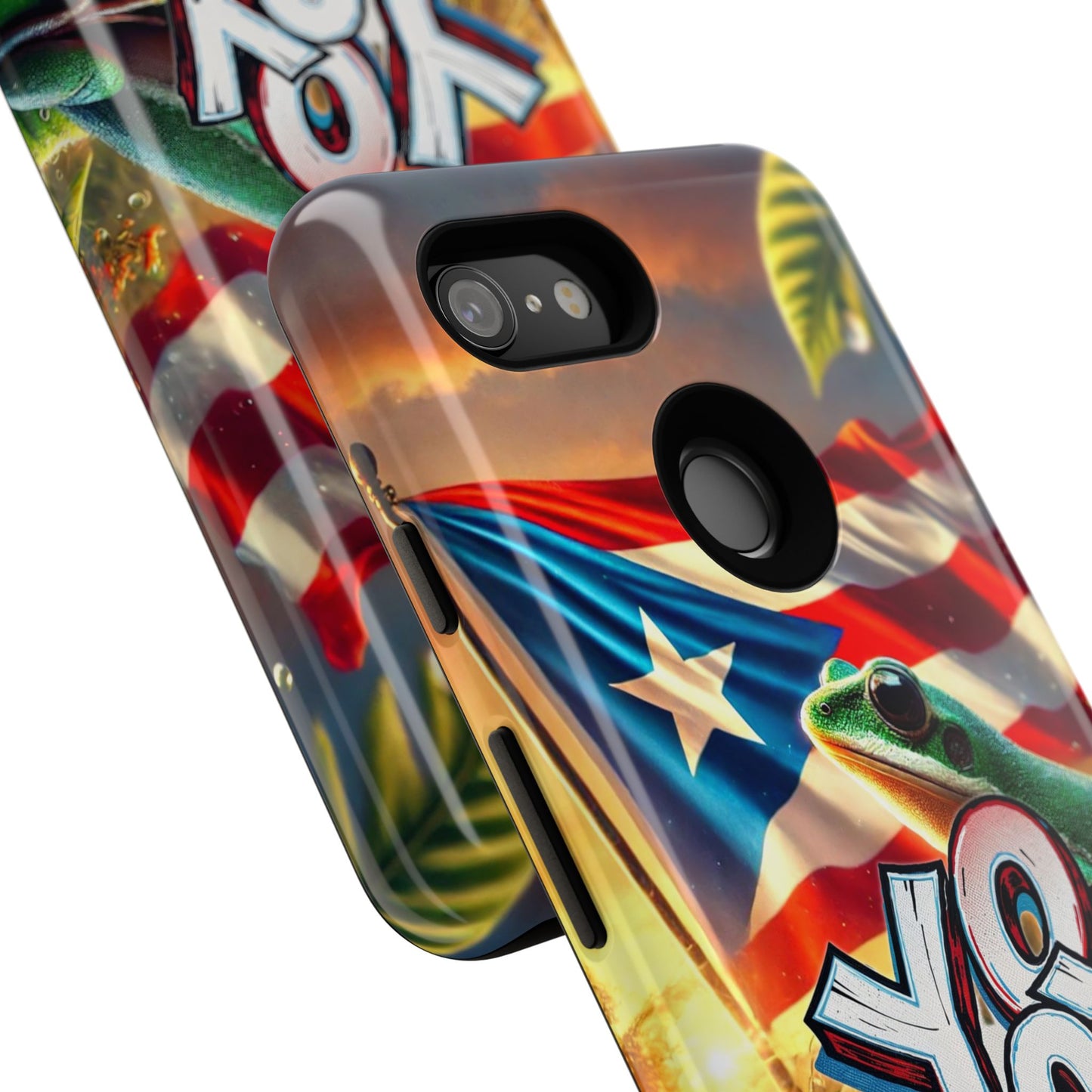 YO SOY DE PFKNR, Puerto Rican Pride Phone Case | Tough Cases, Tropical Vibe, Gift for Him/Her, Celebrations, Travel Enthusiasts, Eco-Friendly,
