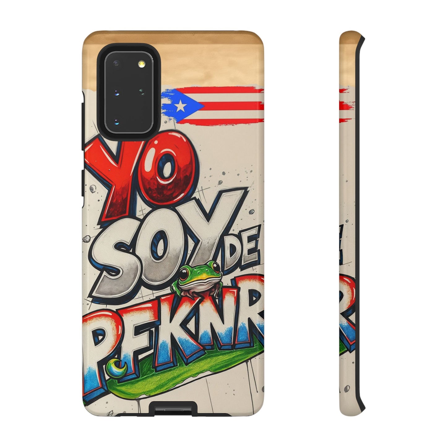YO SOY DE PFKNR, Cases Phone Case for Unapologetic Style, Gift for Trendsetters, Urban Art Design, Fun Decor for Any Occasion, PUERTO RICO, COQUI