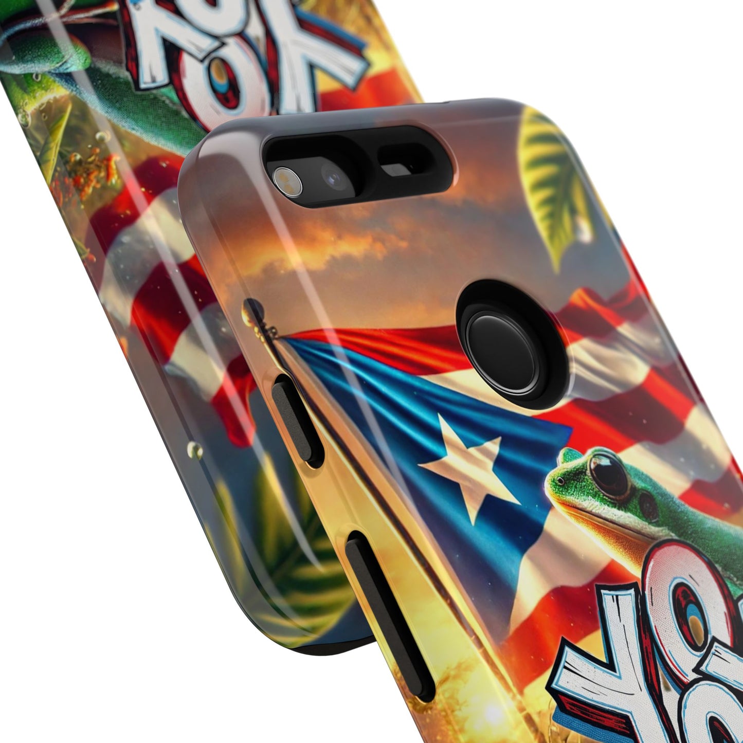 YO SOY DE PFKNR, Puerto Rican Pride Phone Case | Tough Cases, Tropical Vibe, Gift for Him/Her, Celebrations, Travel Enthusiasts, Eco-Friendly,