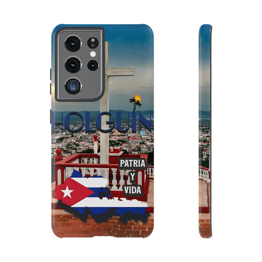 FUNDAS DE TELEFONOS, CUBA, HOLGUIN, PROVINCIAS, PATRIA Y VIDA