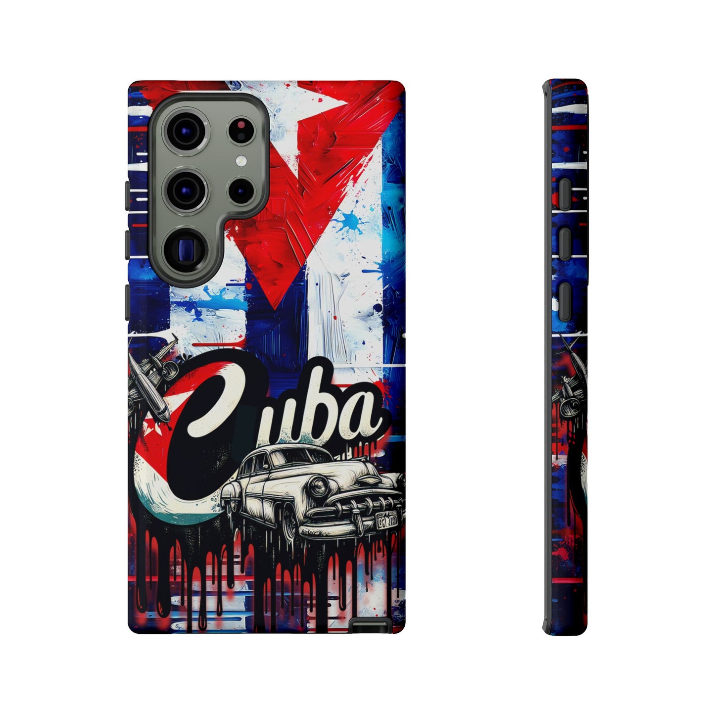 FUNDAS PARA TELEFONOS SAMSUNG, IPHONE, CON BANDERA DE CUBA, COLORES BRILLANTES, COLOTRES VIVOS TELEFONOS PARA CUBA