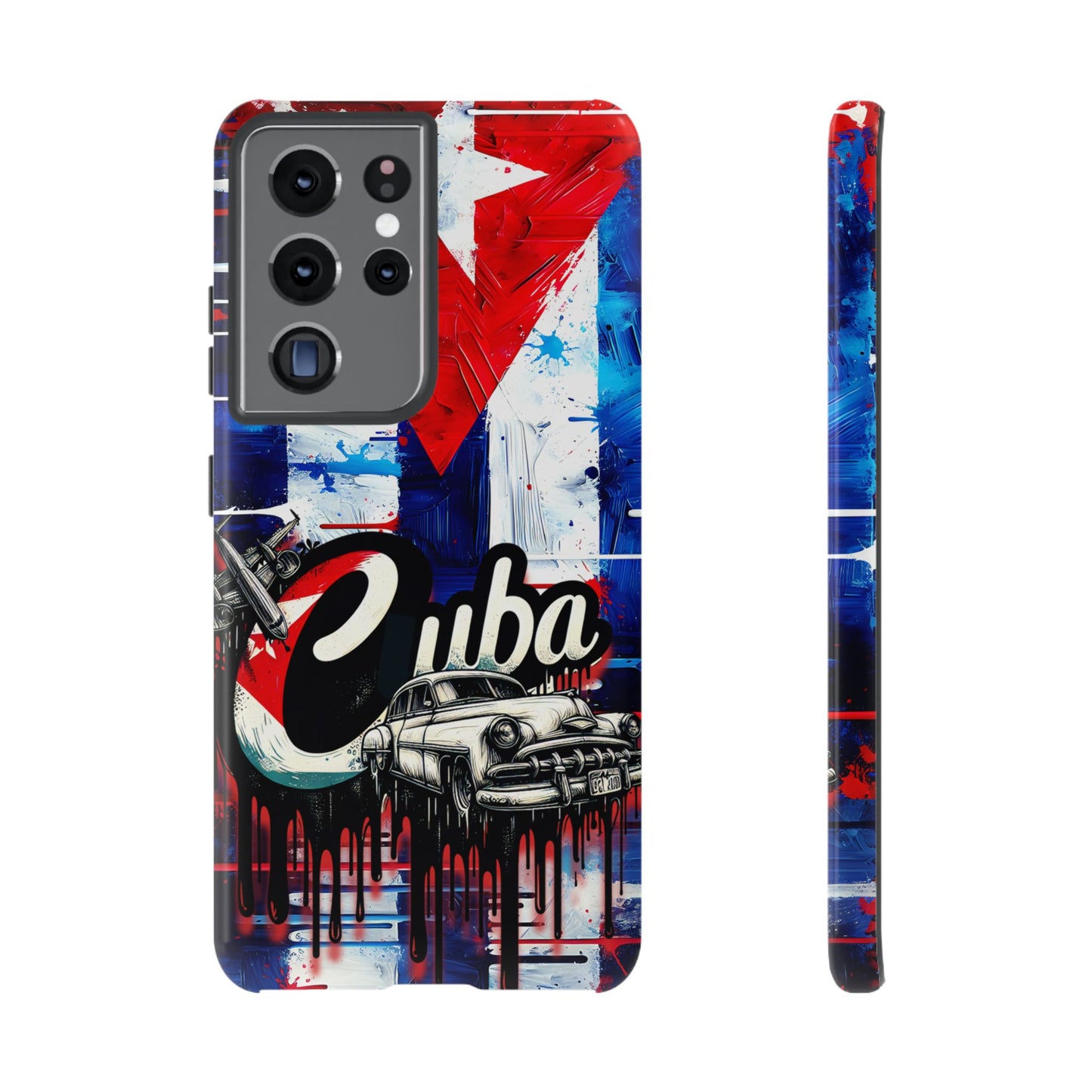 FUNDAS PARA TELEFONOS SAMSUNG, IPHONE, CON BANDERA DE CUBA, COLORES BRILLANTES, COLOTRES VIVOS TELEFONOS PARA CUBA