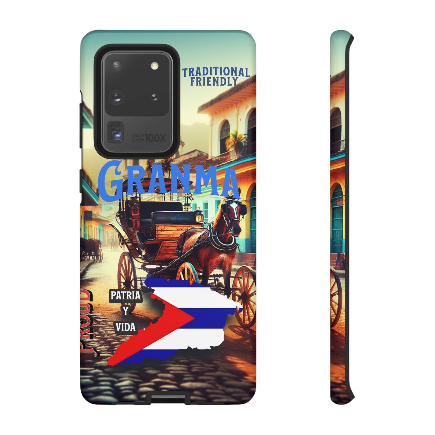 FUNDA DE TELEFONO, GRANMA, CUBA, PATRIA Y VIDA, IPHONE, SAMSUNG