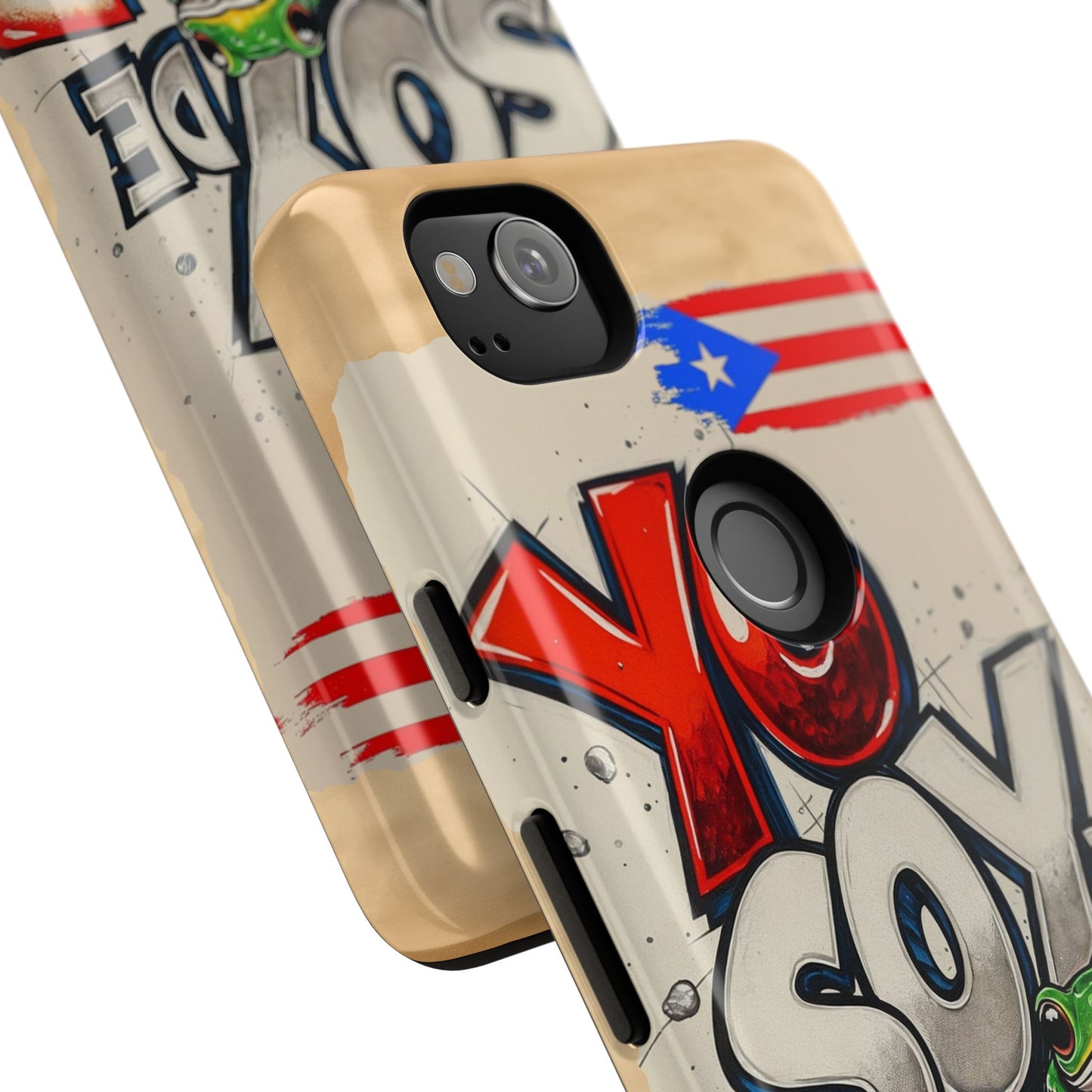 YO SOY DE PFKNR, Cases Phone Case for Unapologetic Style, Gift for Trendsetters, Urban Art Design, Fun Decor for Any Occasion, PUERTO RICO, COQUI