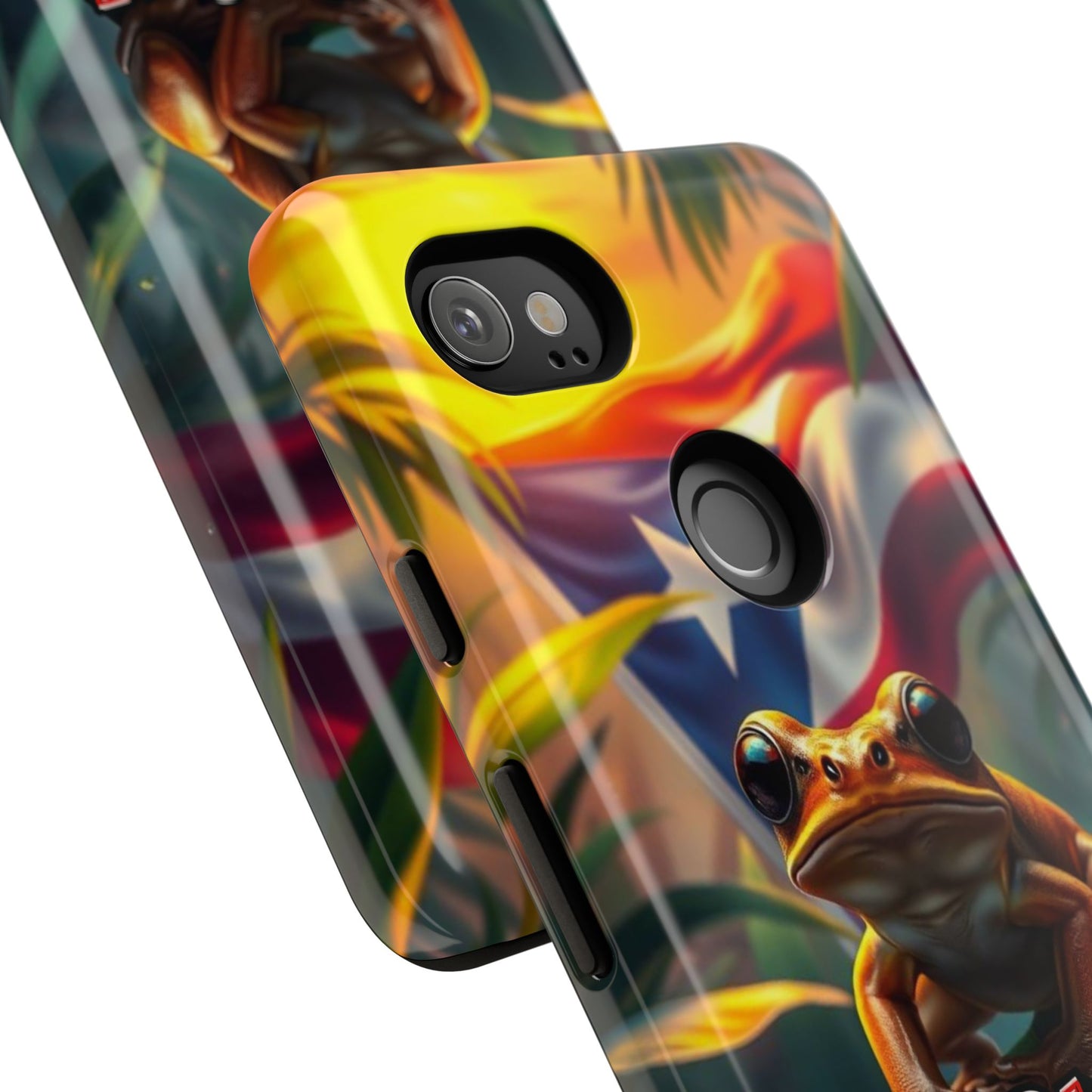 Boricua Coqui Phone Case | Tough Cases | Puerto Rican Pride, Unique Gift, Tropical Vibes, Phone Accessory, Celebration of Culture