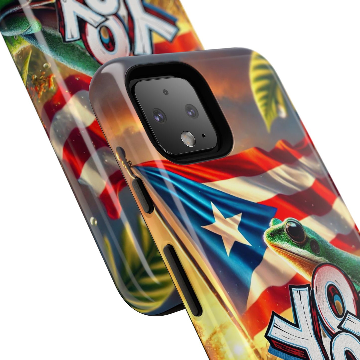 YO SOY DE PFKNR, Puerto Rican Pride Phone Case | Tough Cases, Tropical Vibe, Gift for Him/Her, Celebrations, Travel Enthusiasts, Eco-Friendly,