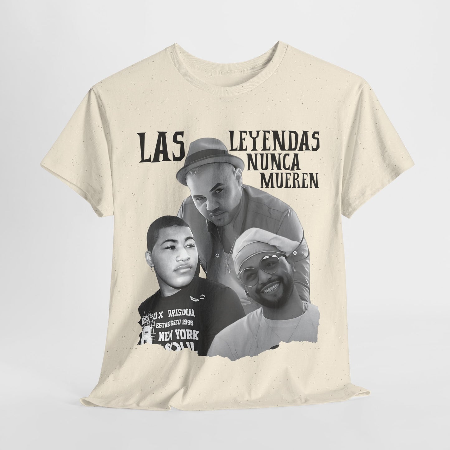 TAIGUER, LA TRANKA, LAS LEYENDAS NUNCA MUEREN,ELVIS MANUEL, EL DANI, Unisex Heavy Cotton Tee, CUBA, CUBANAS, CAMISETAS CON FRASES CUBANAS, , cuba, orgullo cubano