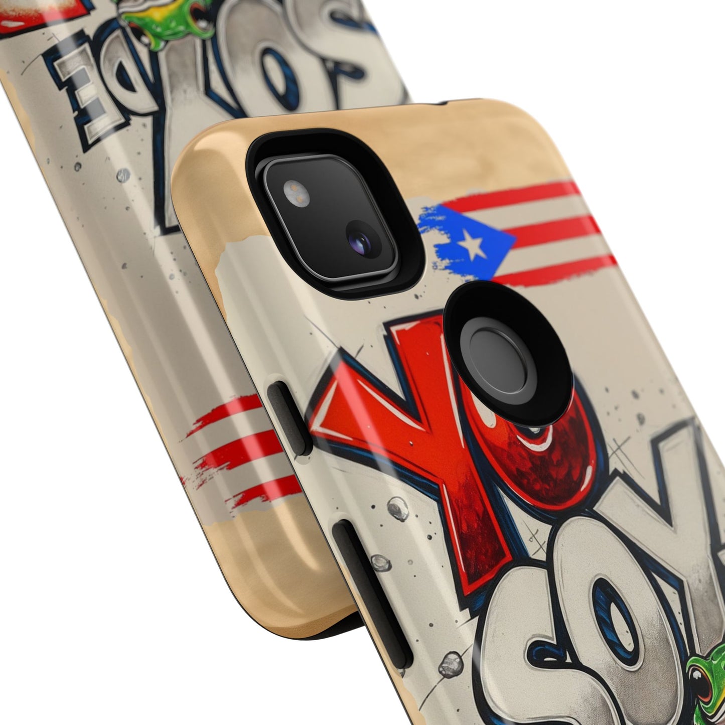 YO SOY DE PFKNR, Cases Phone Case for Unapologetic Style, Gift for Trendsetters, Urban Art Design, Fun Decor for Any Occasion, PUERTO RICO, COQUI