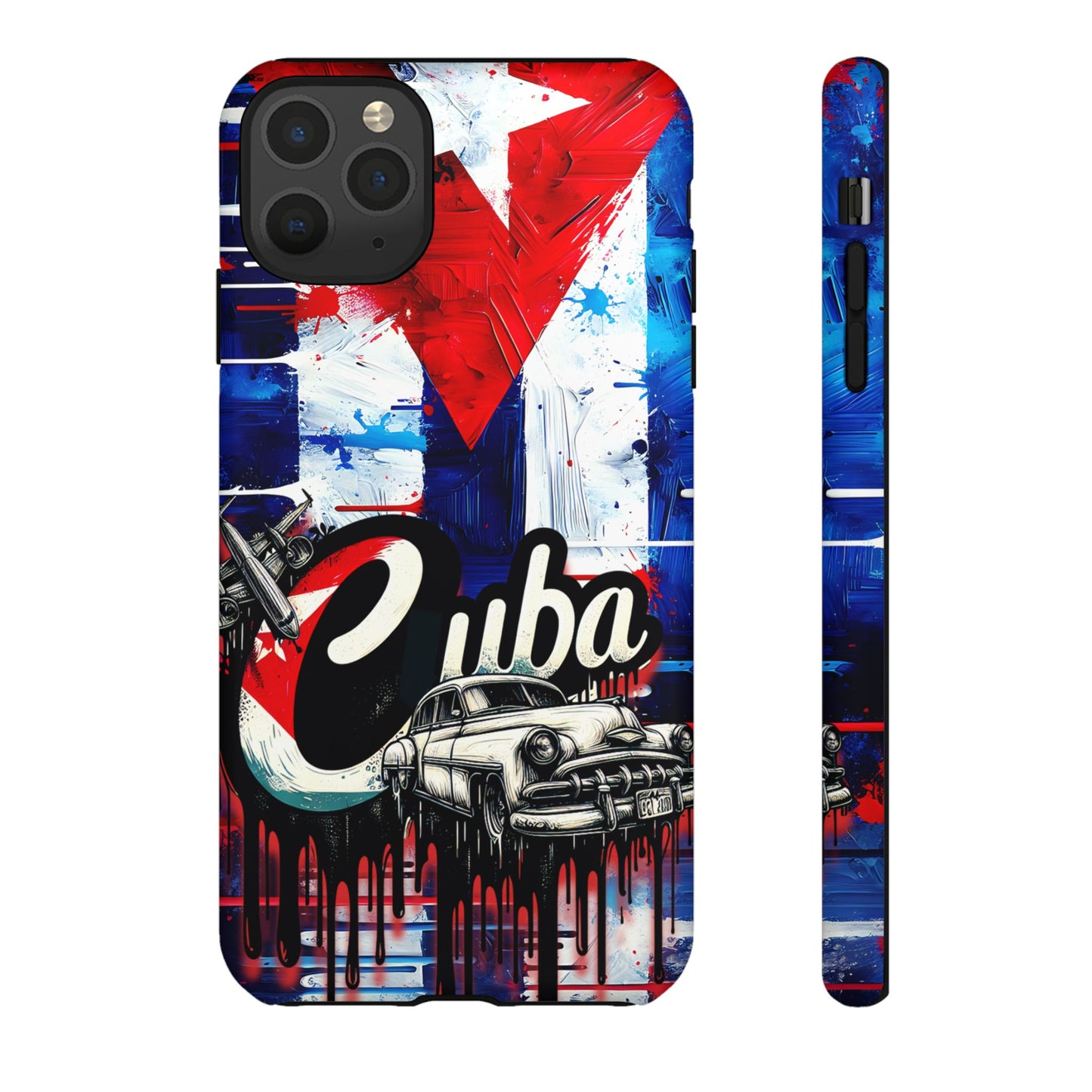 FUNDAS PARA TELEFONOS SAMSUNG, IPHONE, CON BANDERA DE CUBA, COLORES BRILLANTES, COLOTRES VIVOS TELEFONOS PARA CUBA