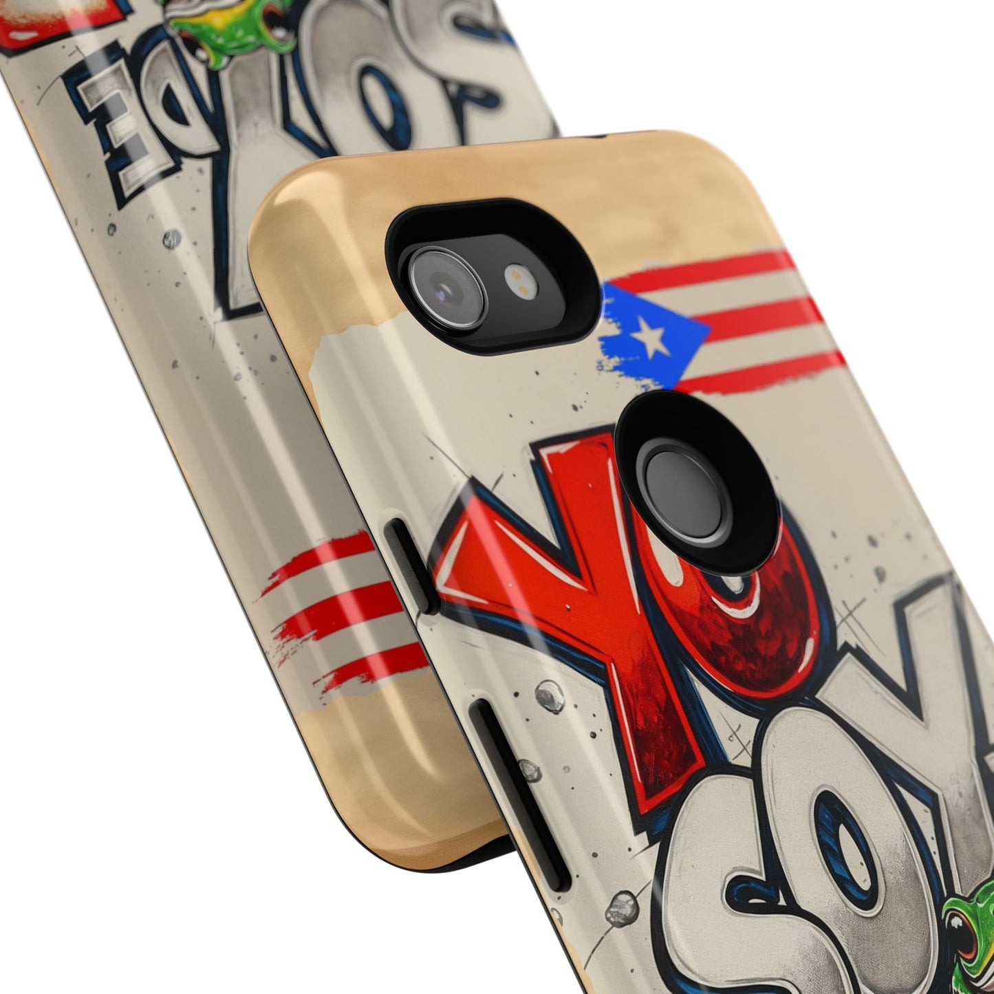 YO SOY DE PFKNR, Cases Phone Case for Unapologetic Style, Gift for Trendsetters, Urban Art Design, Fun Decor for Any Occasion, PUERTO RICO, COQUI