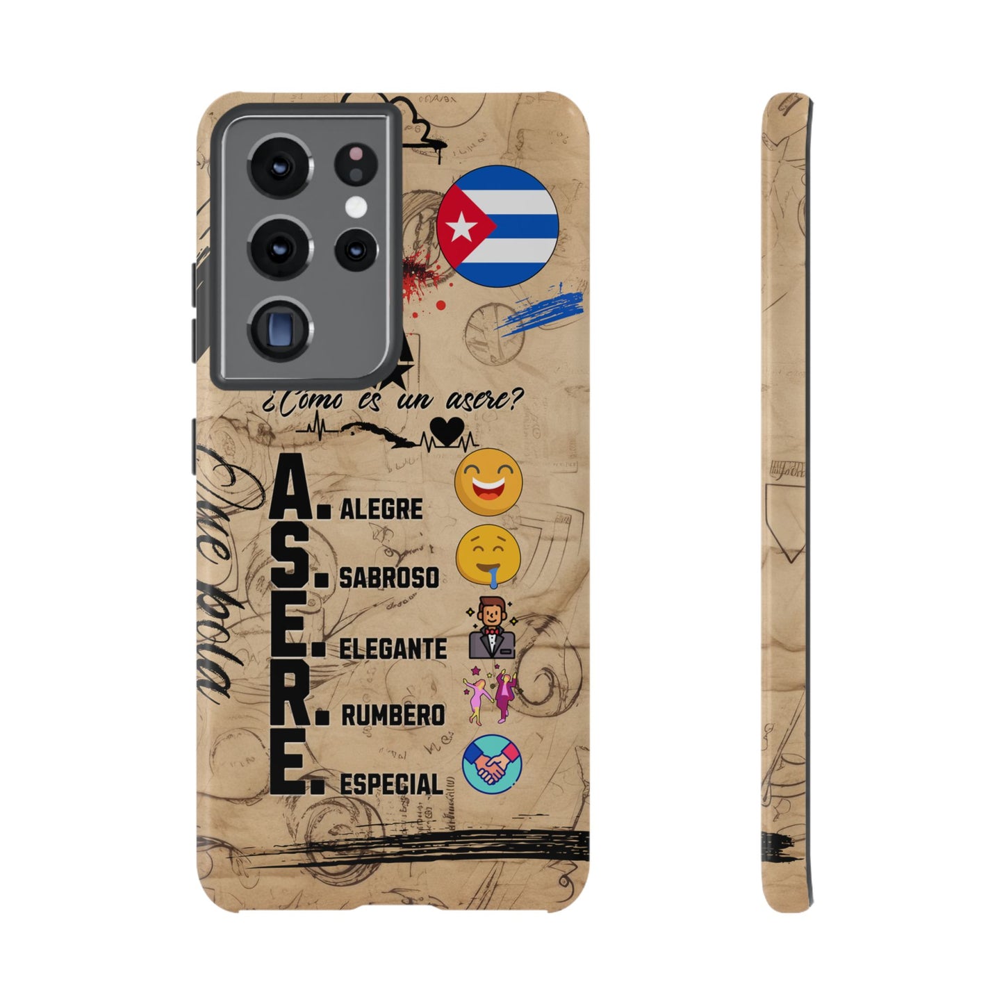 FUNDAS PARA TELEFONOS RESISTENTES A CAIDAS ASERE, CULTURA CUBANA