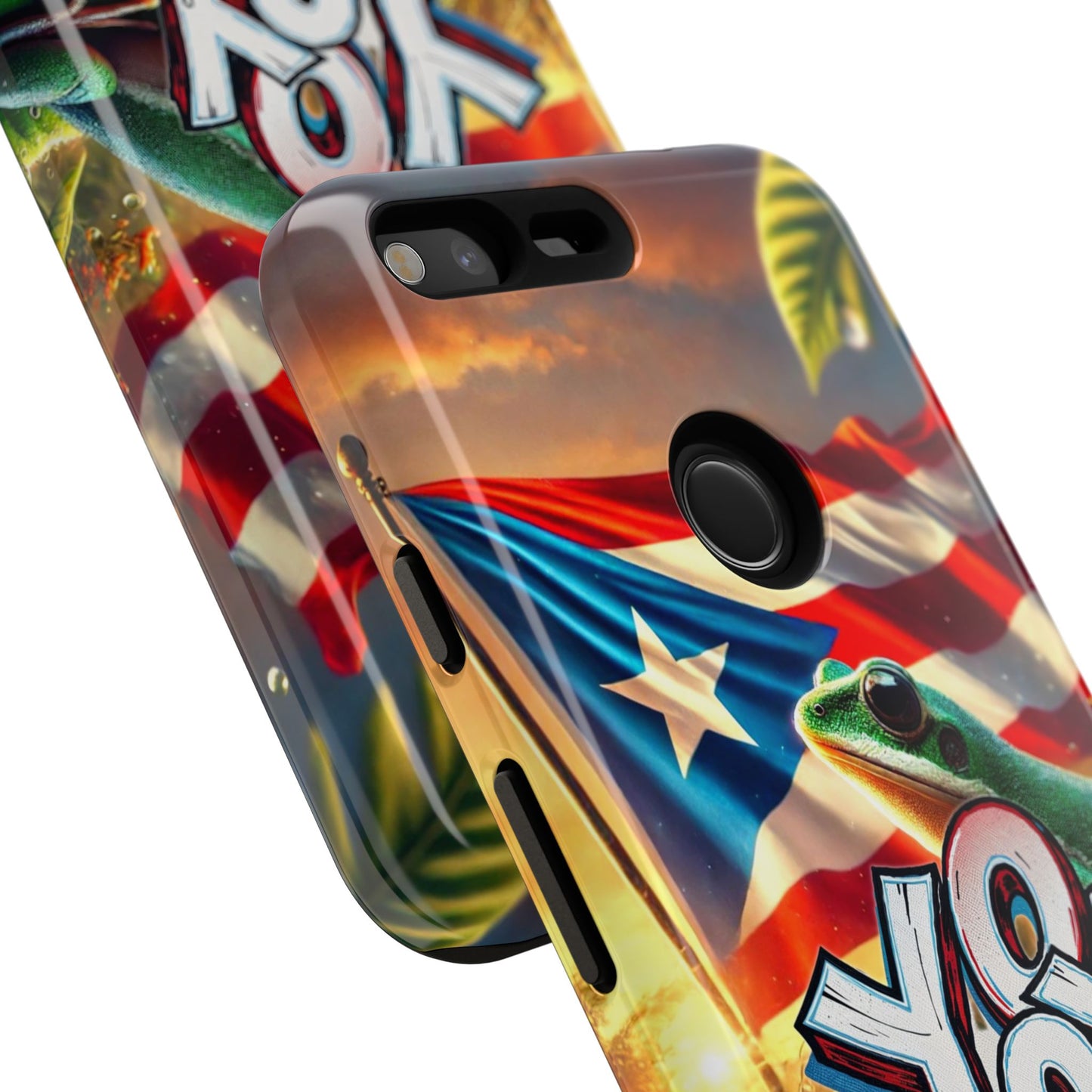 YO SOY DE PFKNR, Puerto Rican Pride Phone Case | Tough Cases, Tropical Vibe, Gift for Him/Her, Celebrations, Travel Enthusiasts, Eco-Friendly,