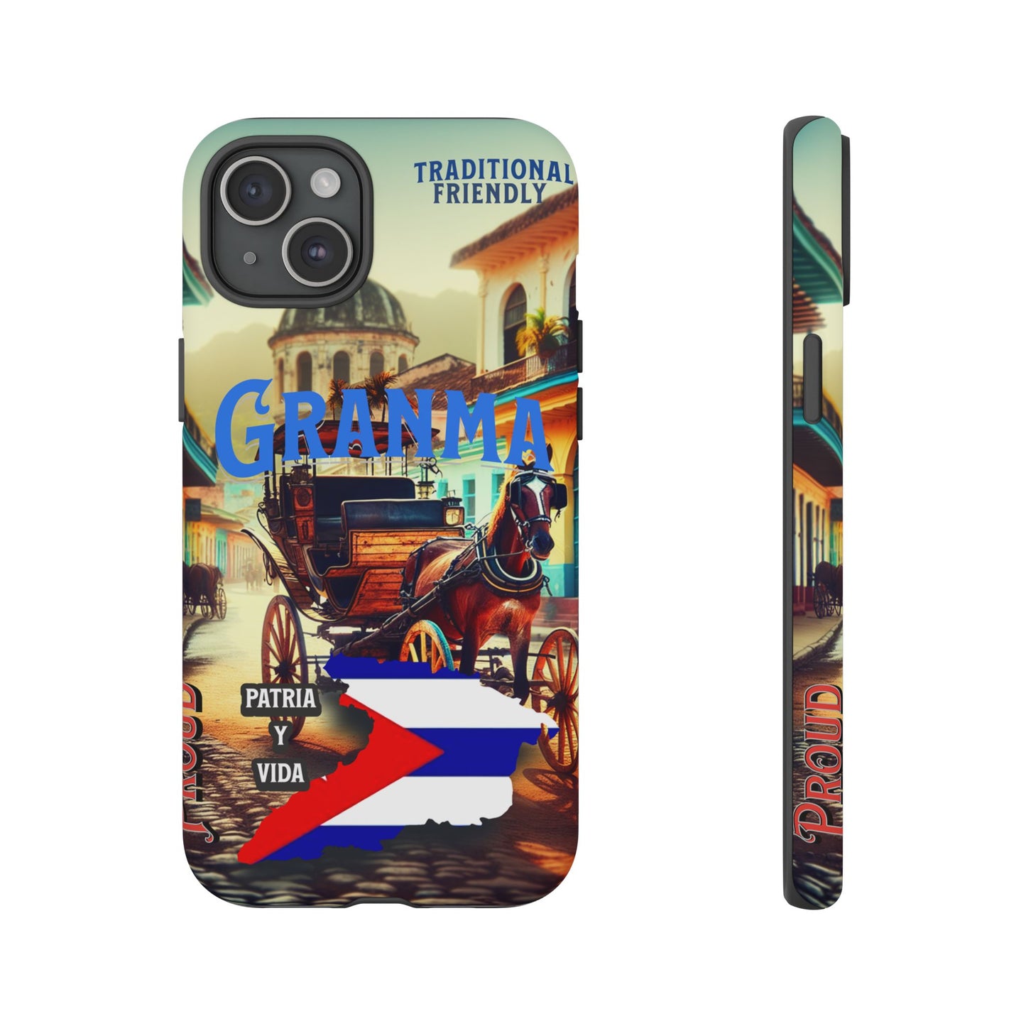 FUNDA DE TELEFONO, GRANMA, CUBA, PATRIA Y VIDA, IPHONE, SAMSUNG