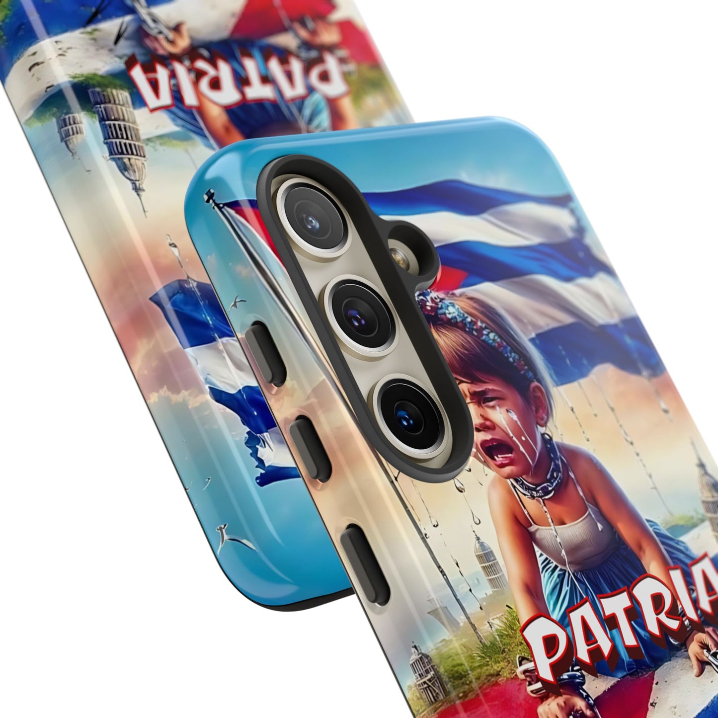 FUNDA DE TELEFONO, CUBA, PATRIA Y VIDA, IPHONE, SAMSUNG