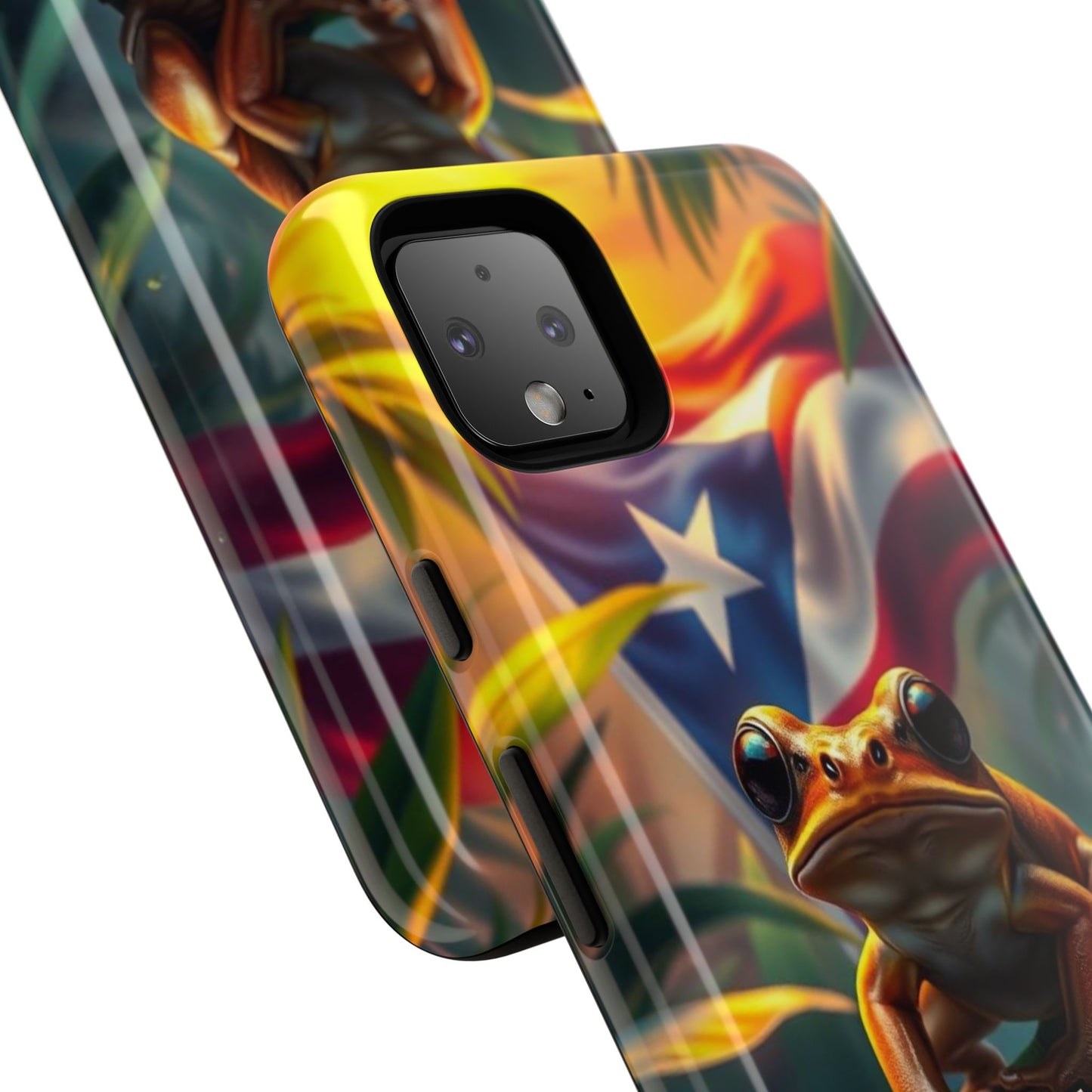 Boricua Coqui Phone Case | Tough Cases | Puerto Rican Pride, Unique Gift, Tropical Vibes, Phone Accessory, Celebration of Culture