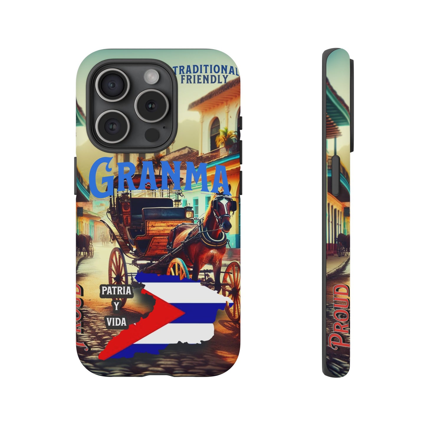 FUNDA DE TELEFONO, GRANMA, CUBA, PATRIA Y VIDA, IPHONE, SAMSUNG